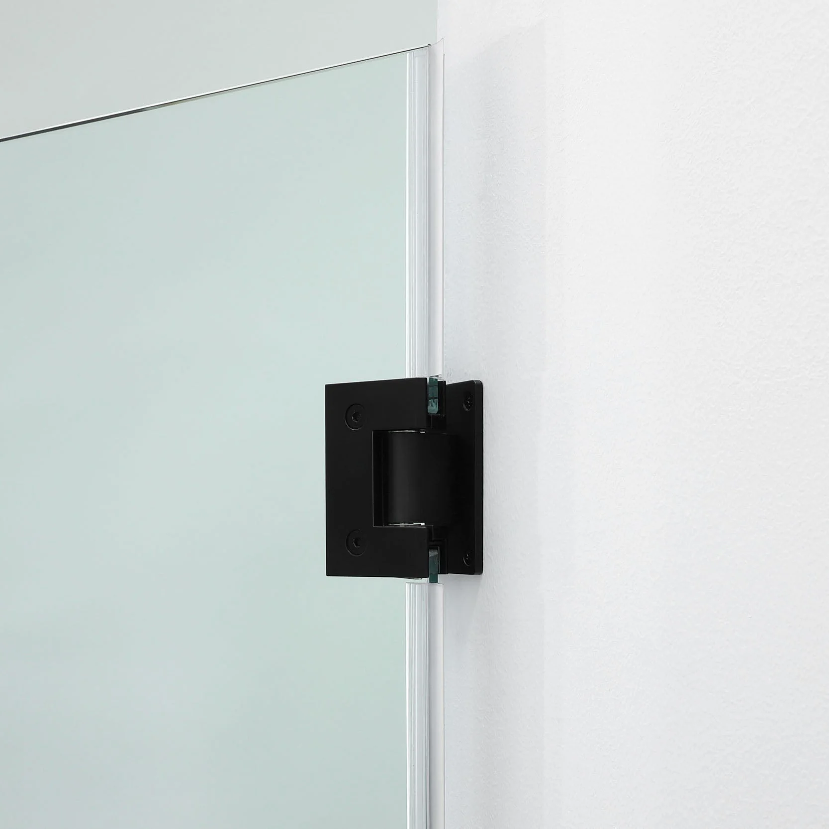 40-41 W x 72 H  Swing-Out Shower Door ULTRA-E Matte Black - Image 5