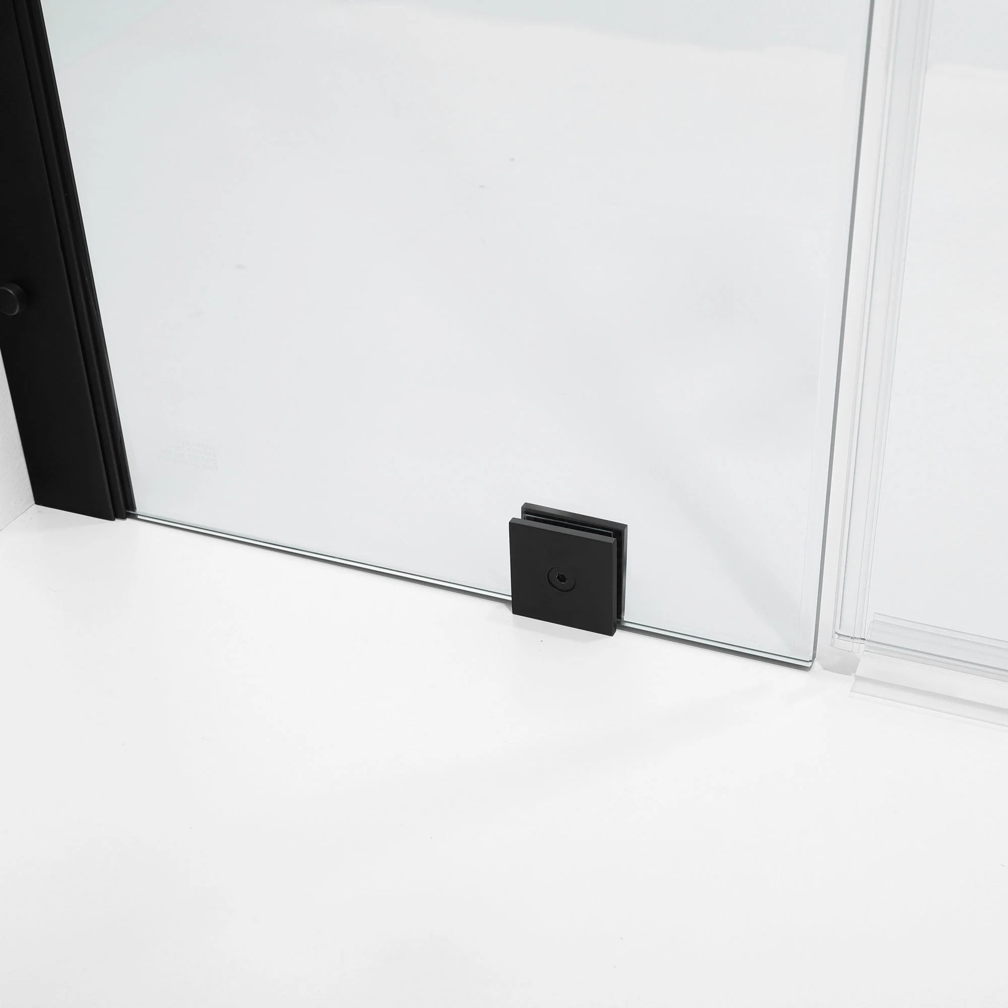42-43 W x 72 H  Swing-Out Shower Door ULTRA-E Matte Black - Image 7