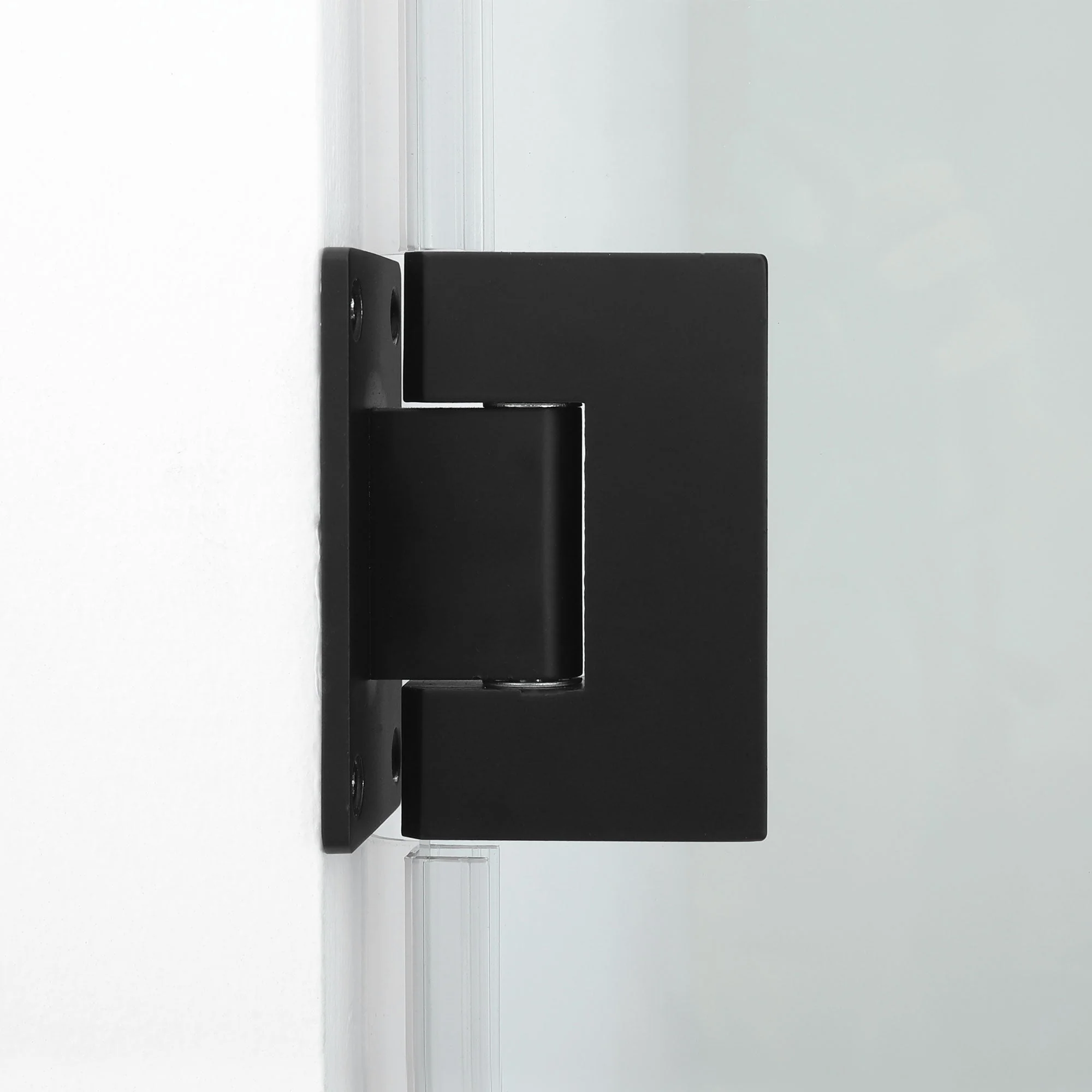 36-37 W x 72 H  Swing-Out Shower Door ULTRA-E Matte Black - Image 4