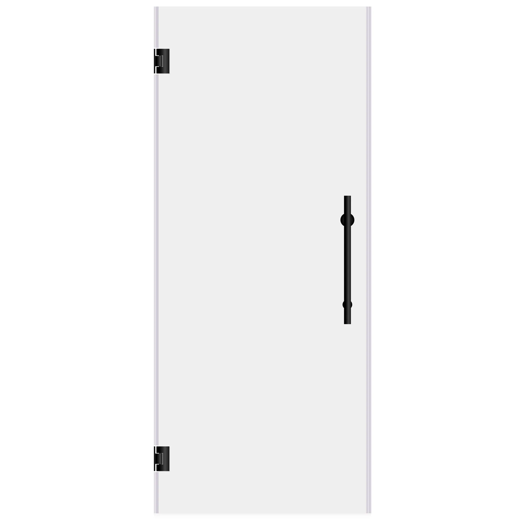 36 W x 72 H Swing-Out Shower Door ULTRA-E Matte Black