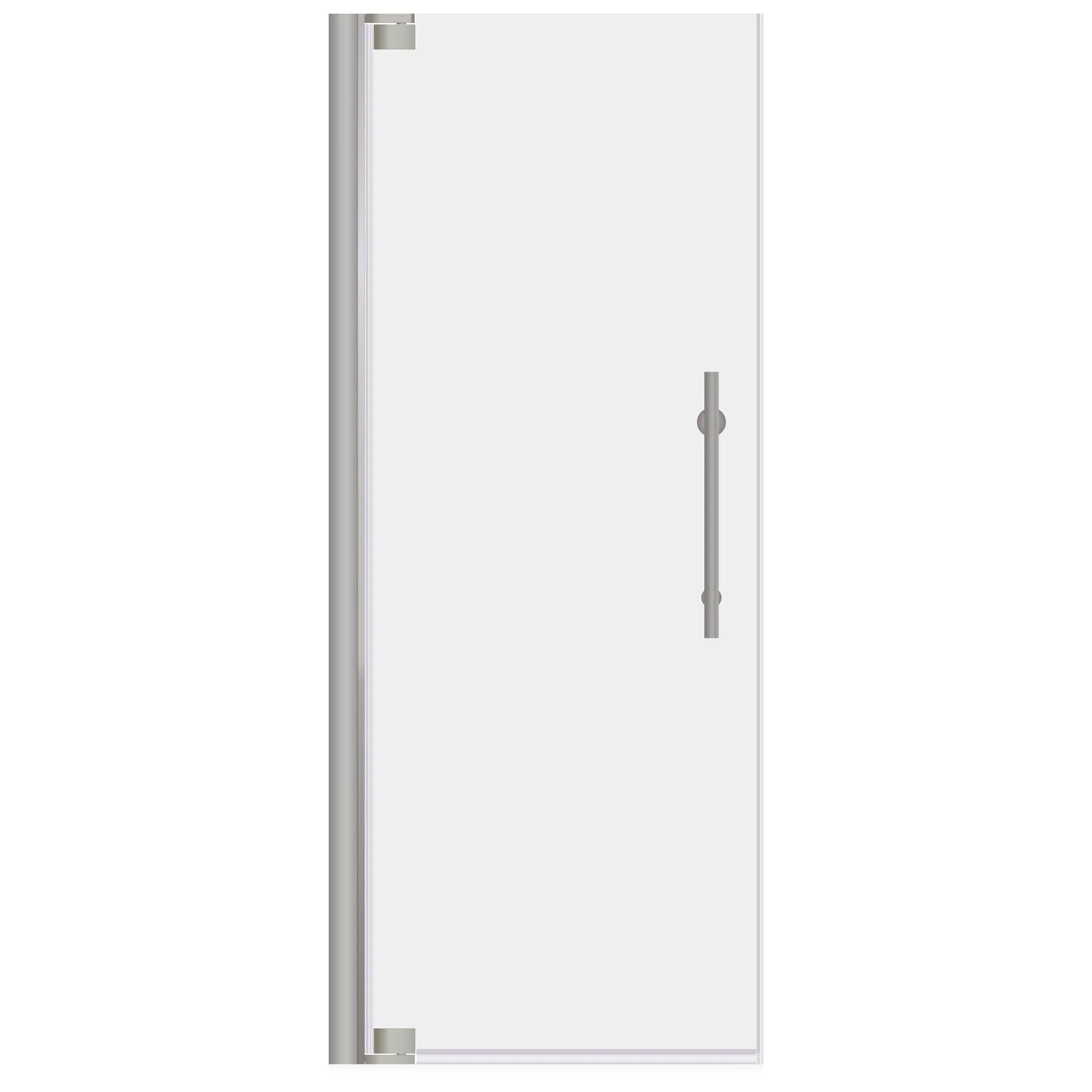 29-30 W x 72 H  Swing-Out Shower Door ULTRA-G Brushed Nickel
