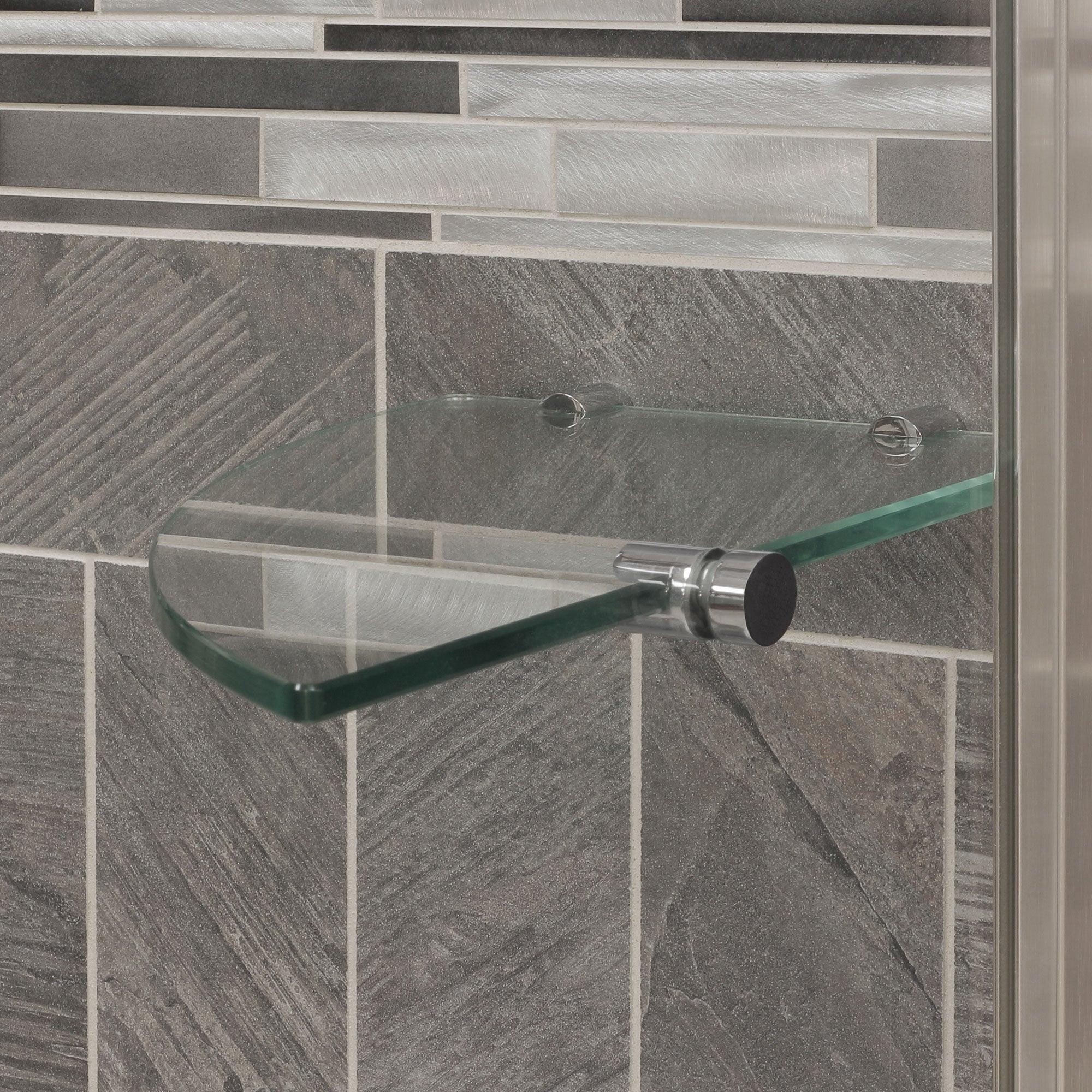 68-70 W x 72 H  Swing-Out Shower Door ULTRA-G Brushed Nickel - Image 8