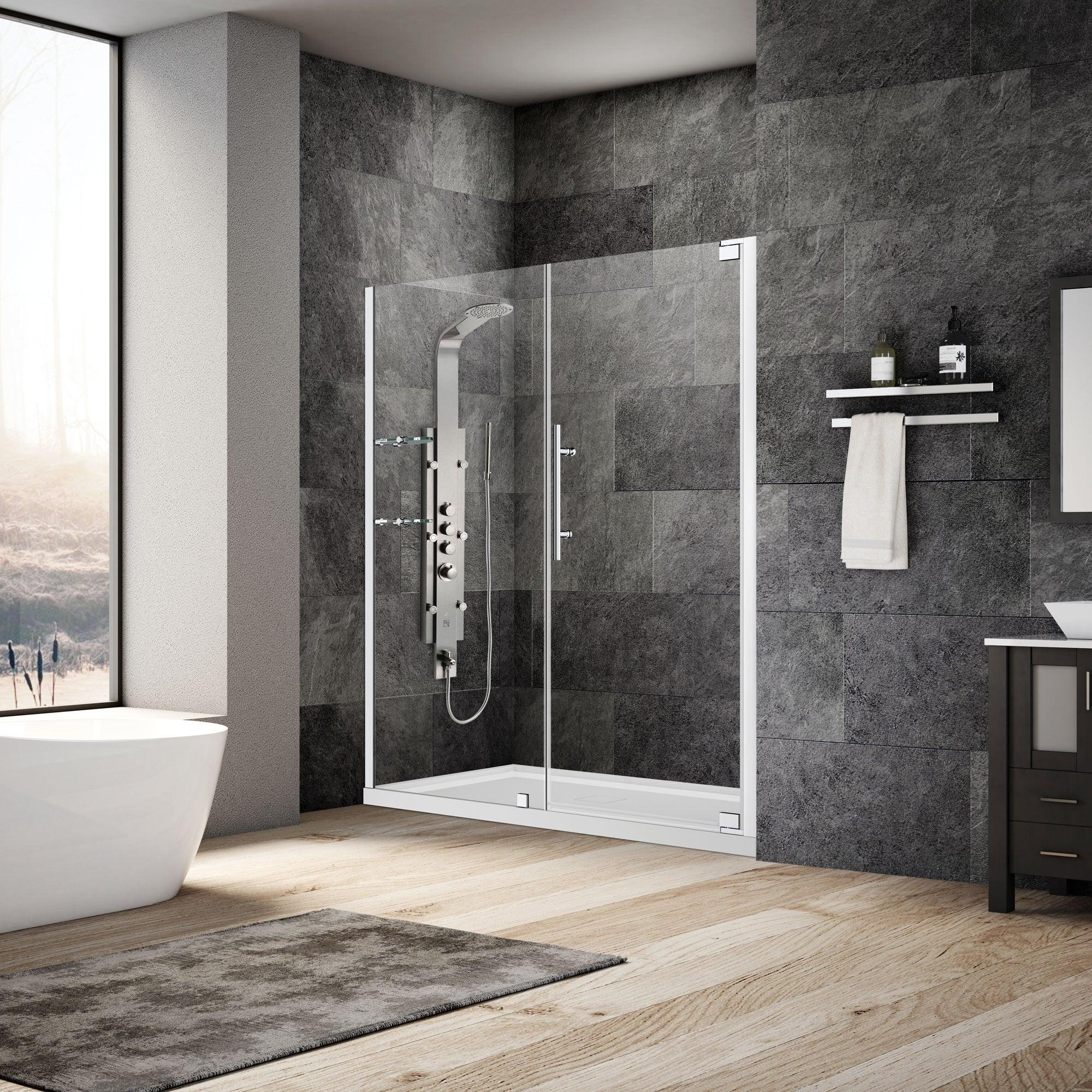 68-70 W x 72 H  Swing-Out Shower Door ULTRA-G Chrome - Image 2