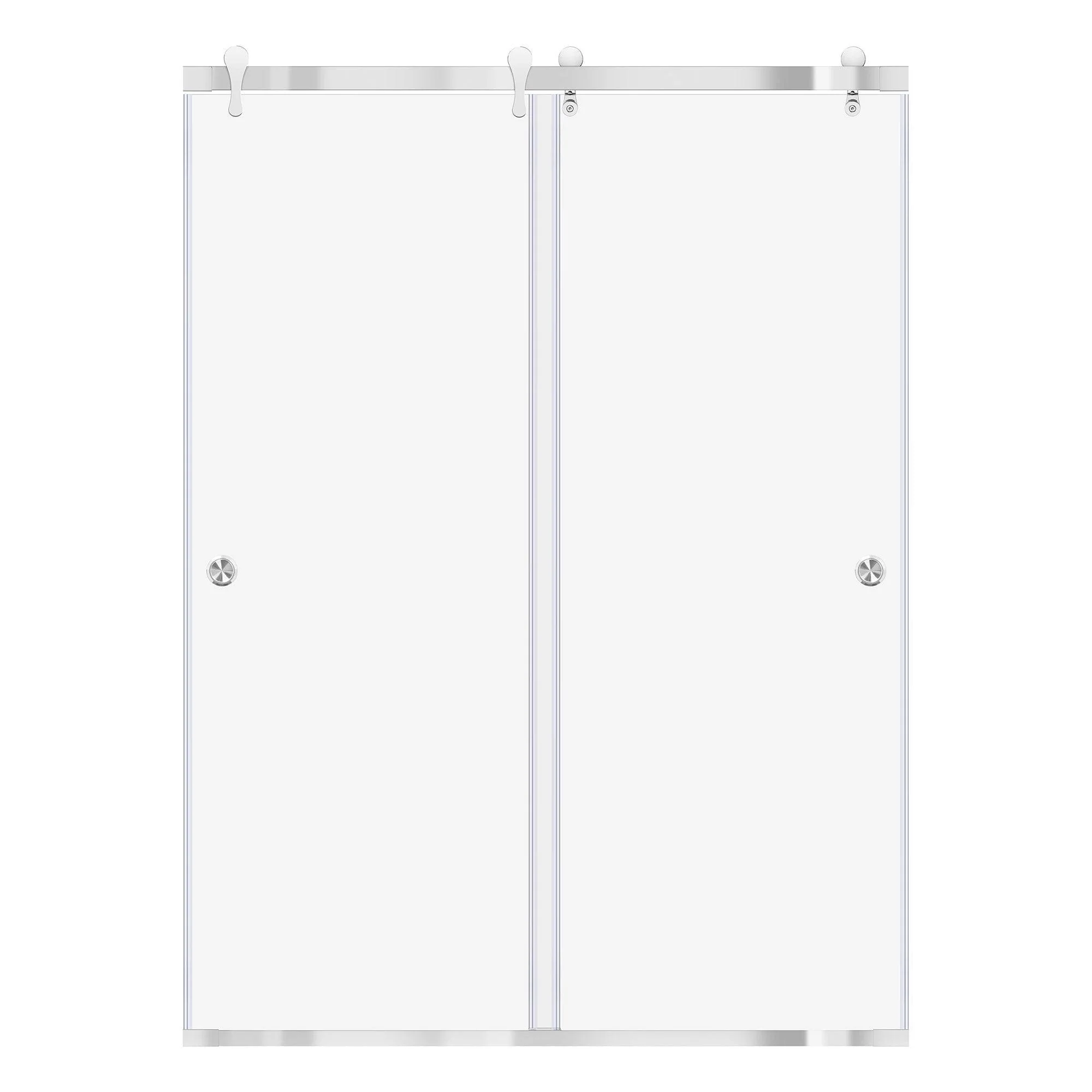 45 1/2-48 W x 76 H  Bypass Sliding Shower Door ULTRA-H Chrome