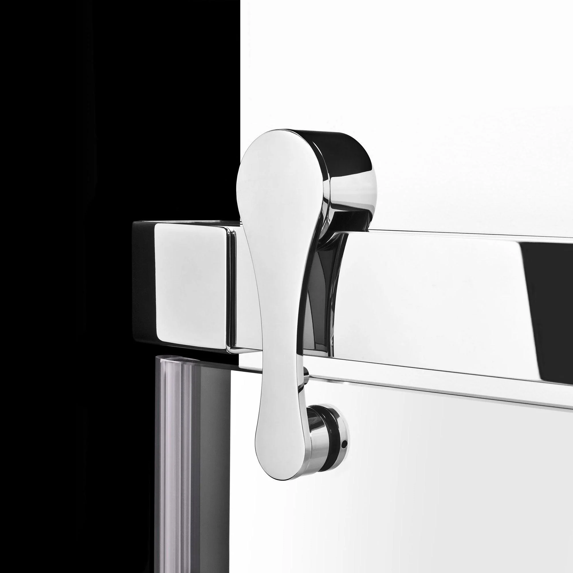 57 1/2-60 W x 62 H  Bypass Sliding Bathtub Door ULTRA-H Chrome - Image 5