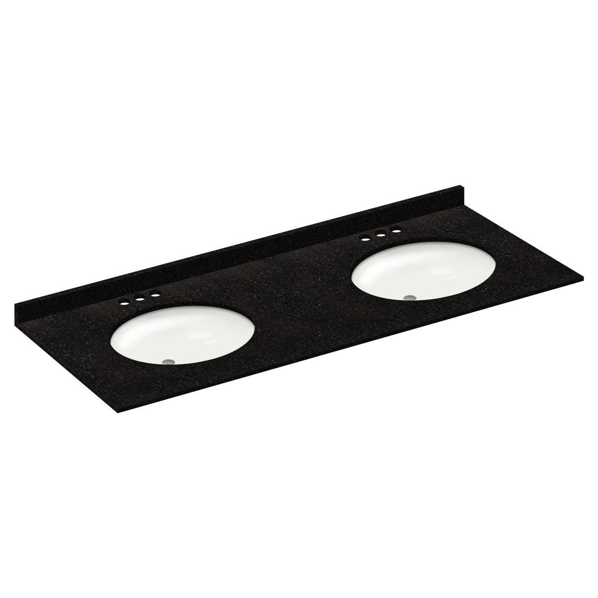 Absolute Black 61x22 with Backsplash (4 in Spread)