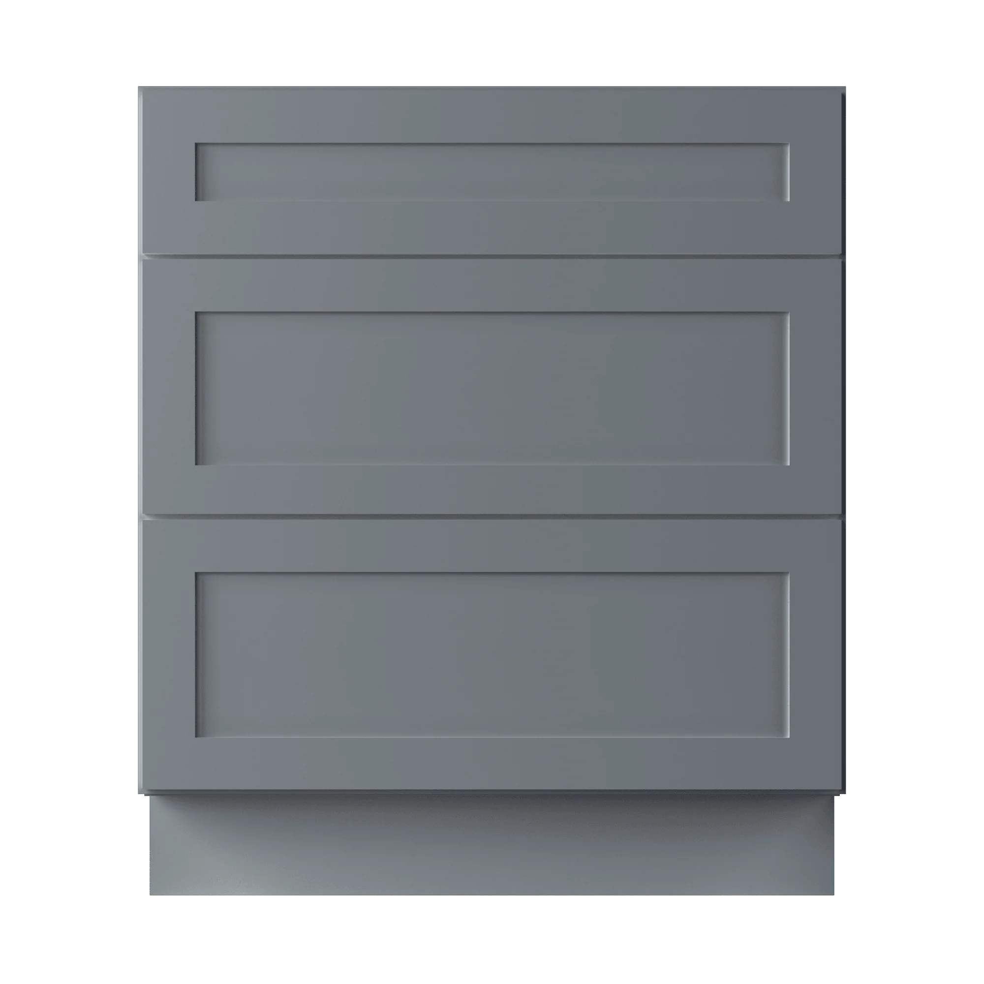 Linen Range Base Kitchen Cabinet LRB30 Colonial Gray LessCare 30 in. width 34.5 in. height 24 in. depth - Image 3
