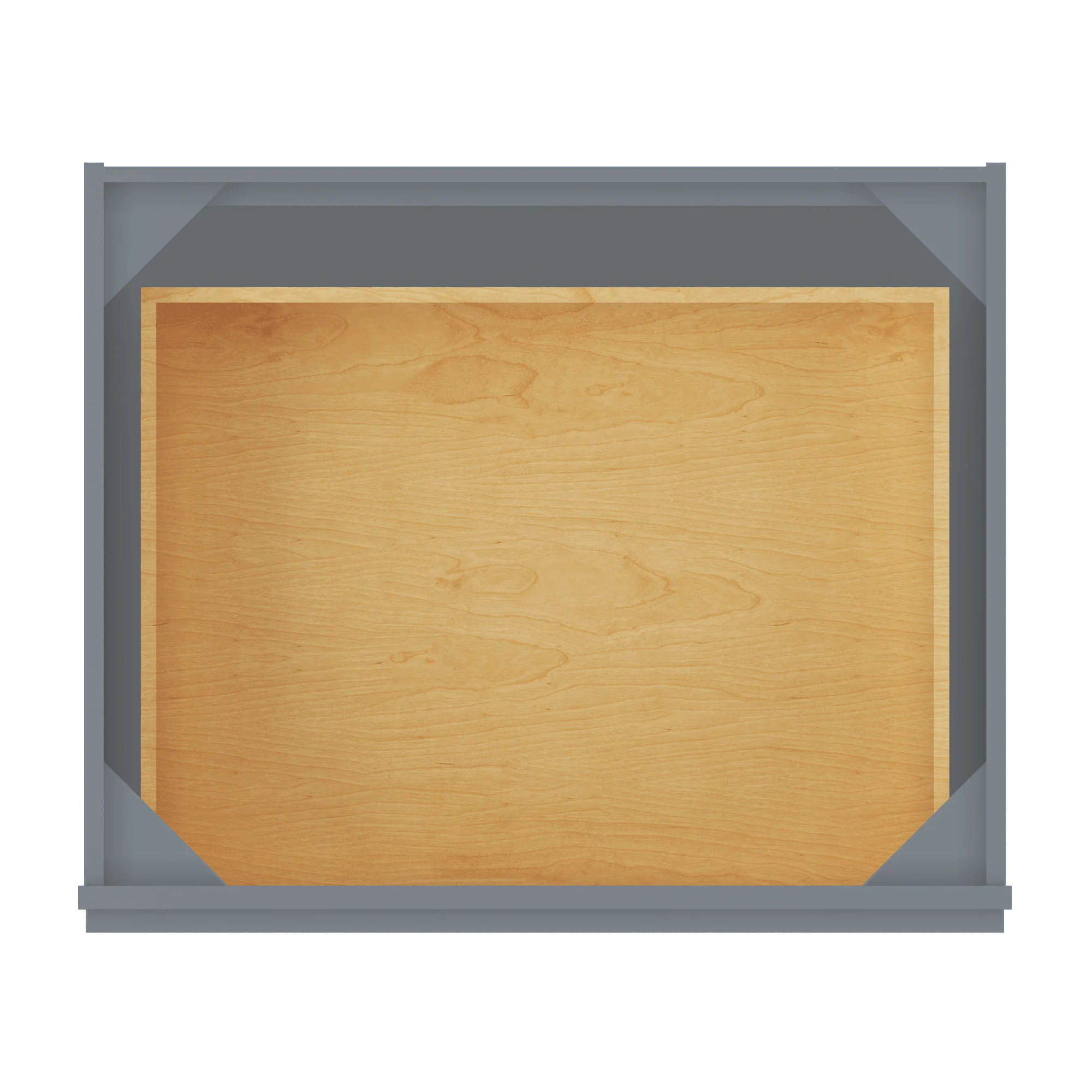 Linen Range Base Kitchen Cabinet LRB30 Colonial Gray LessCare 30 in. width 34.5 in. height 24 in. depth - Image 6