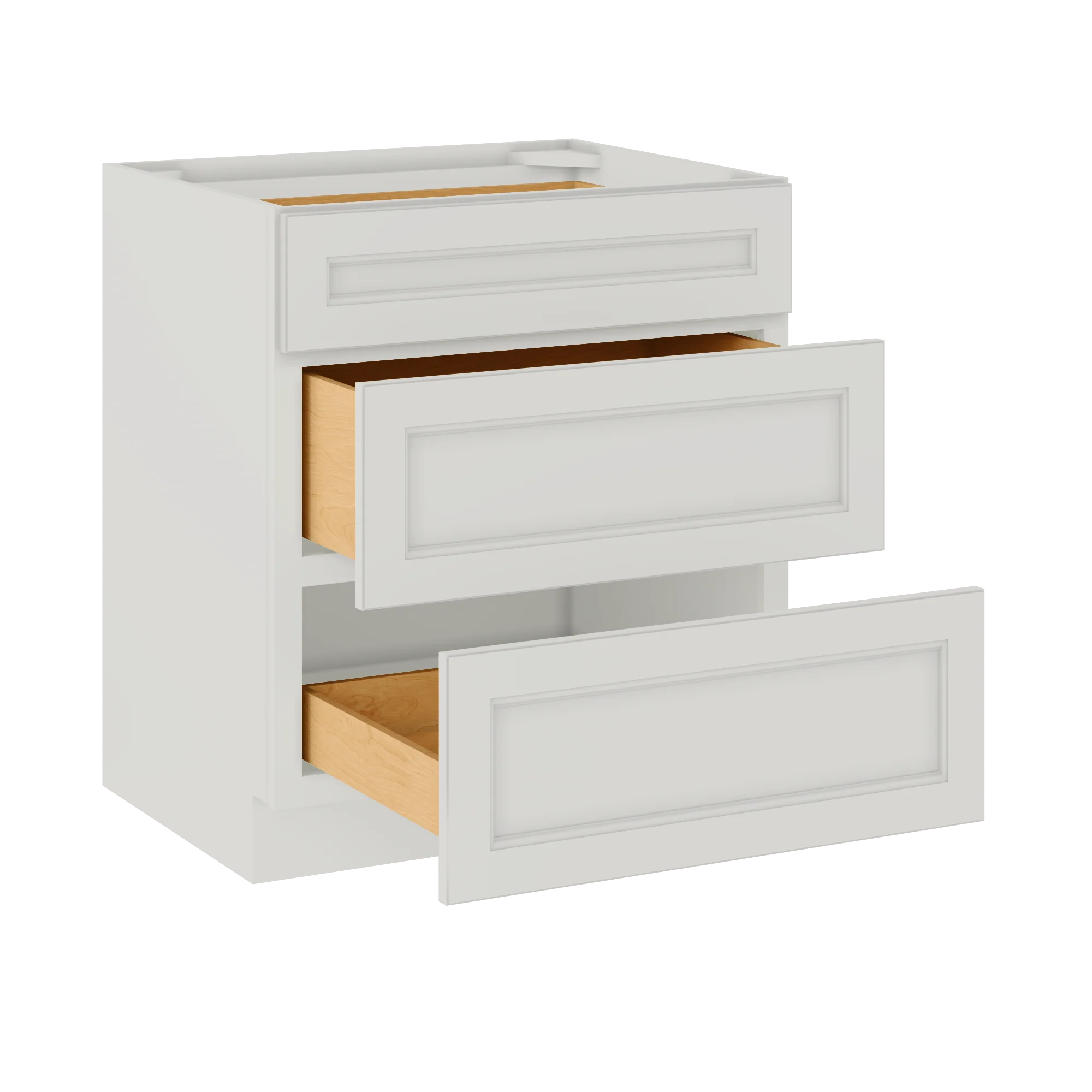 Linen Range Base Kitchen Cabinet LRB30 Milan Pearl 30 in. width 34.5 in. height 24 in. depth - Image 4