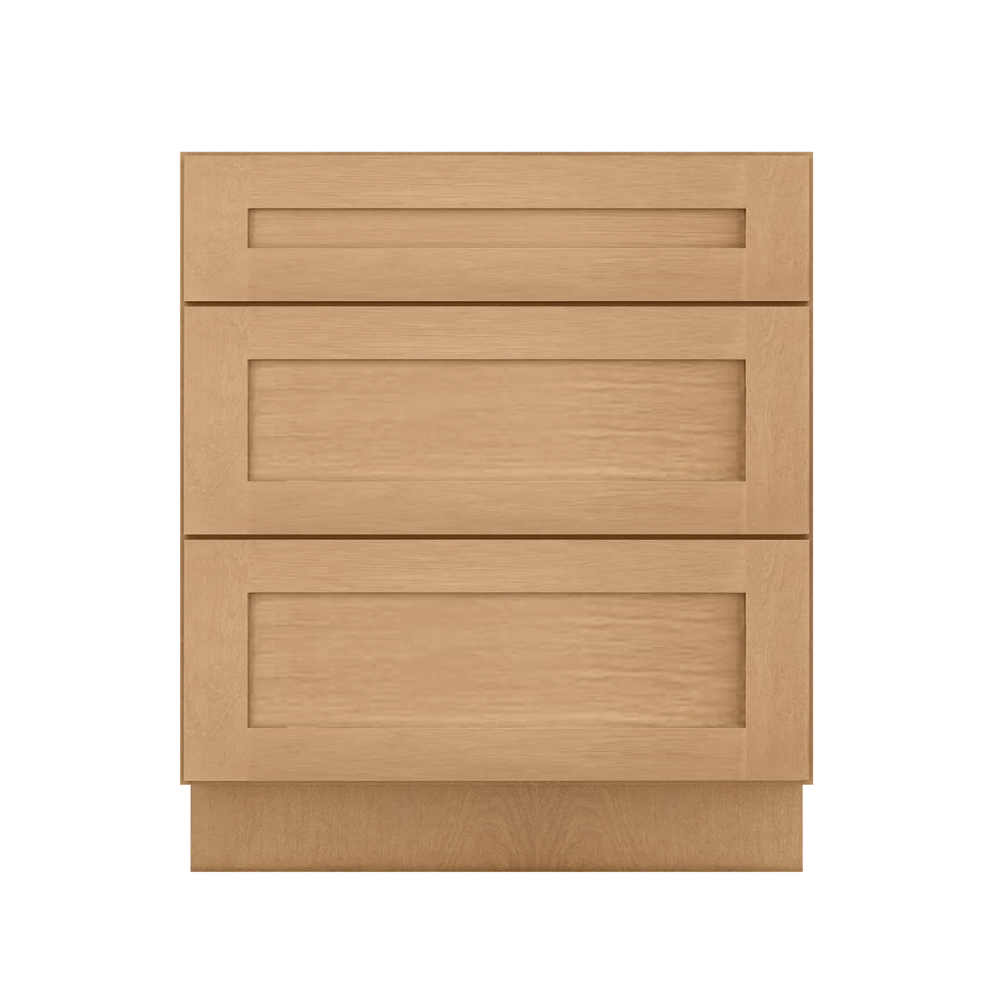 Linen Range Base Kitchen Cabinet LRB30 Shaker Toffee 30 in. width 34.5 in. height 24 in. depth - Image 3