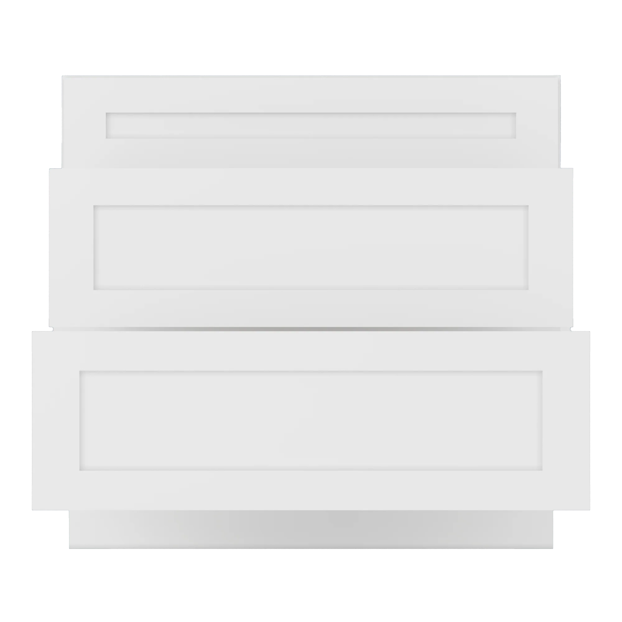Linen Range Base Kitchen Cabinet LRB36 Alpina White LessCare 36 in. width 34.5 in. height 24 in. depth - Image 5