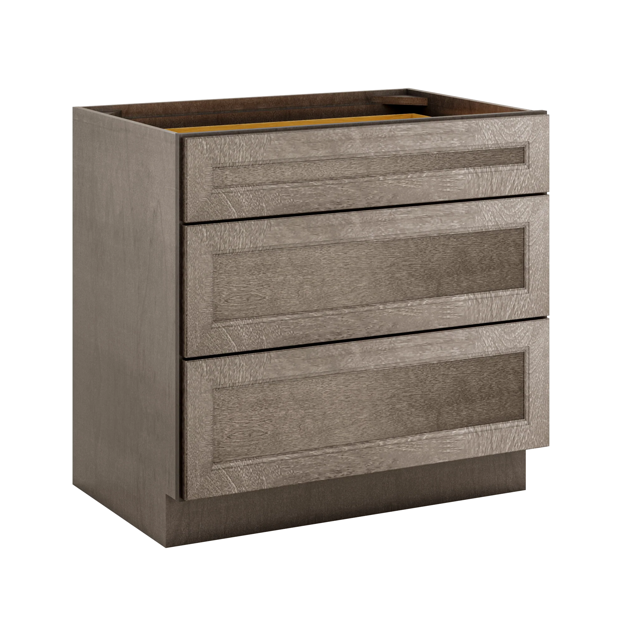 Linen Range Base Kitchen Cabinet LRB36 Milan Slate 36 in. width 34.5 in. height 24 in. depth - Image 2