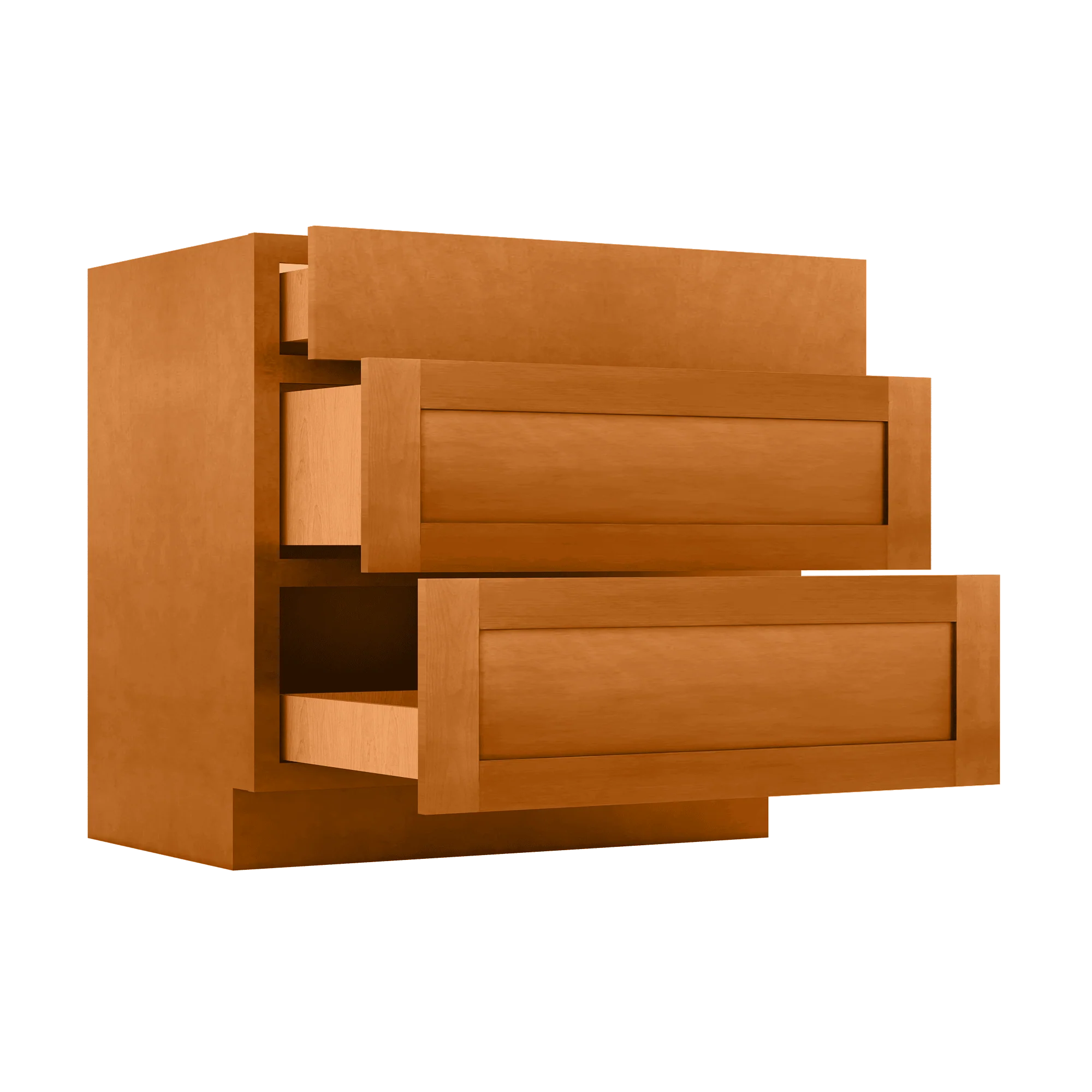 Linen Range Base Kitchen Cabinet LRB36 Newport LessCare 36 in. width 34.5 in. height 24 in. depth - Image 4
