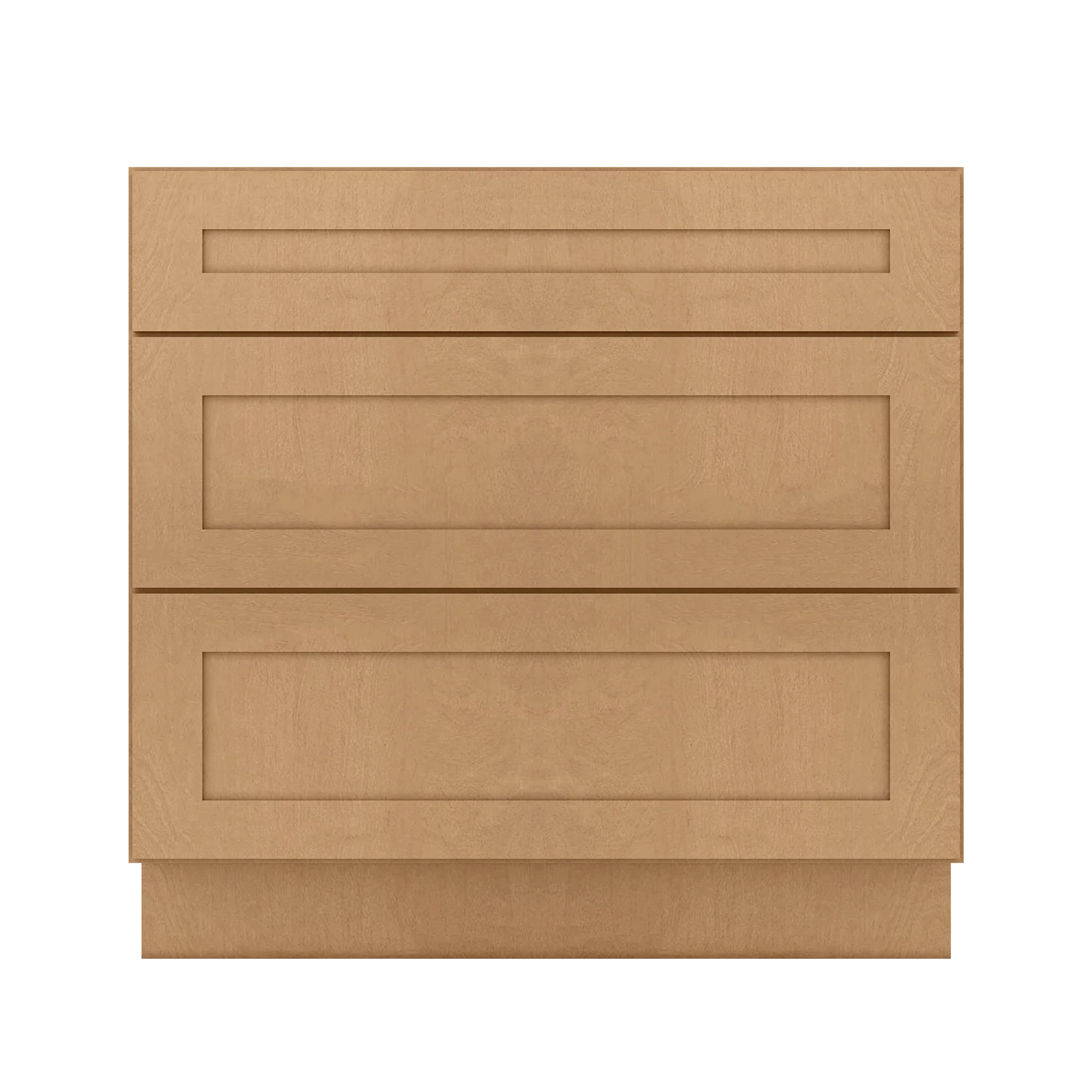 Linen Range Base Kitchen Cabinet LRB36 Shaker Toffee 36 in. width 34.5 in. height 24 in. depth - Image 3
