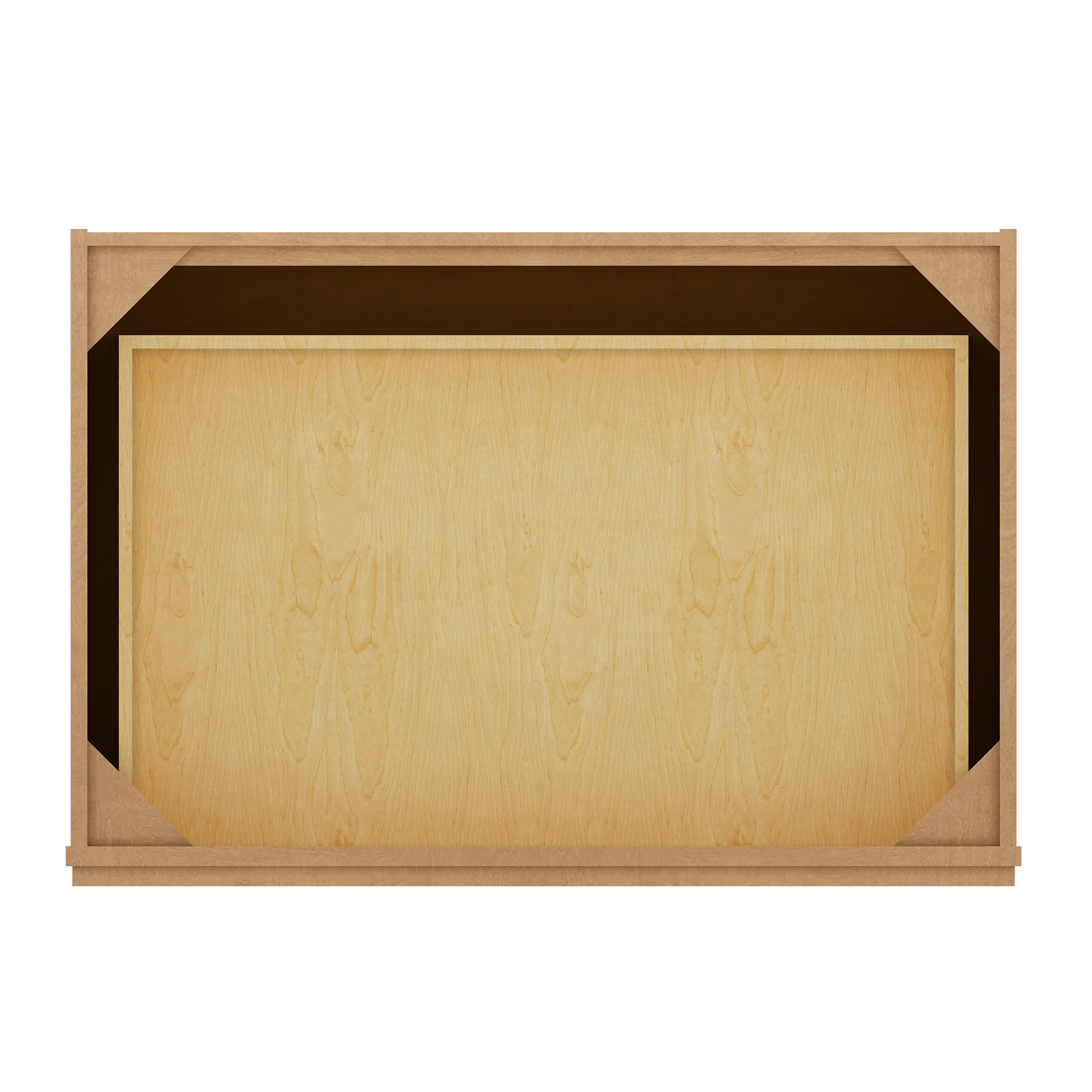 Linen Range Base Kitchen Cabinet LRB36 Shaker Toffee 36 in. width 34.5 in. height 24 in. depth - Image 6