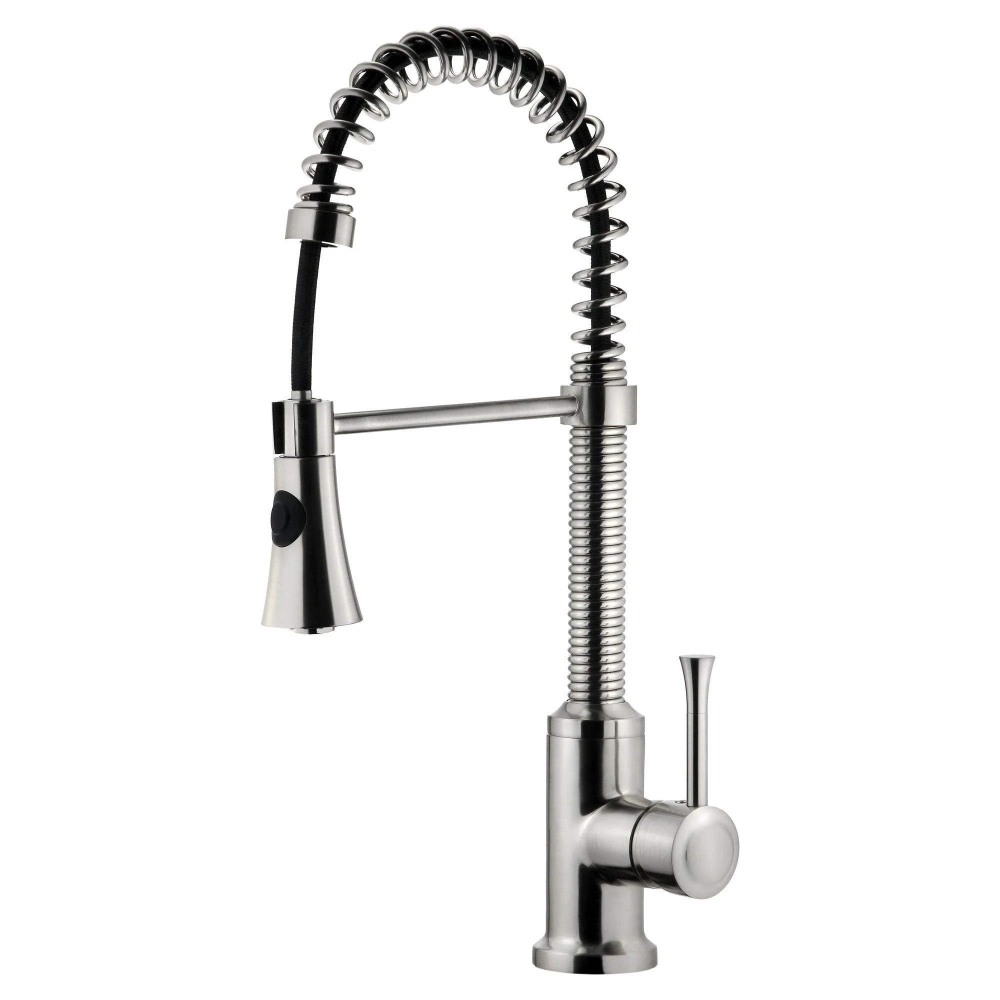 Kitchen Faucet LK9B With Shower Sprayer Brushed Nickel - Image 4