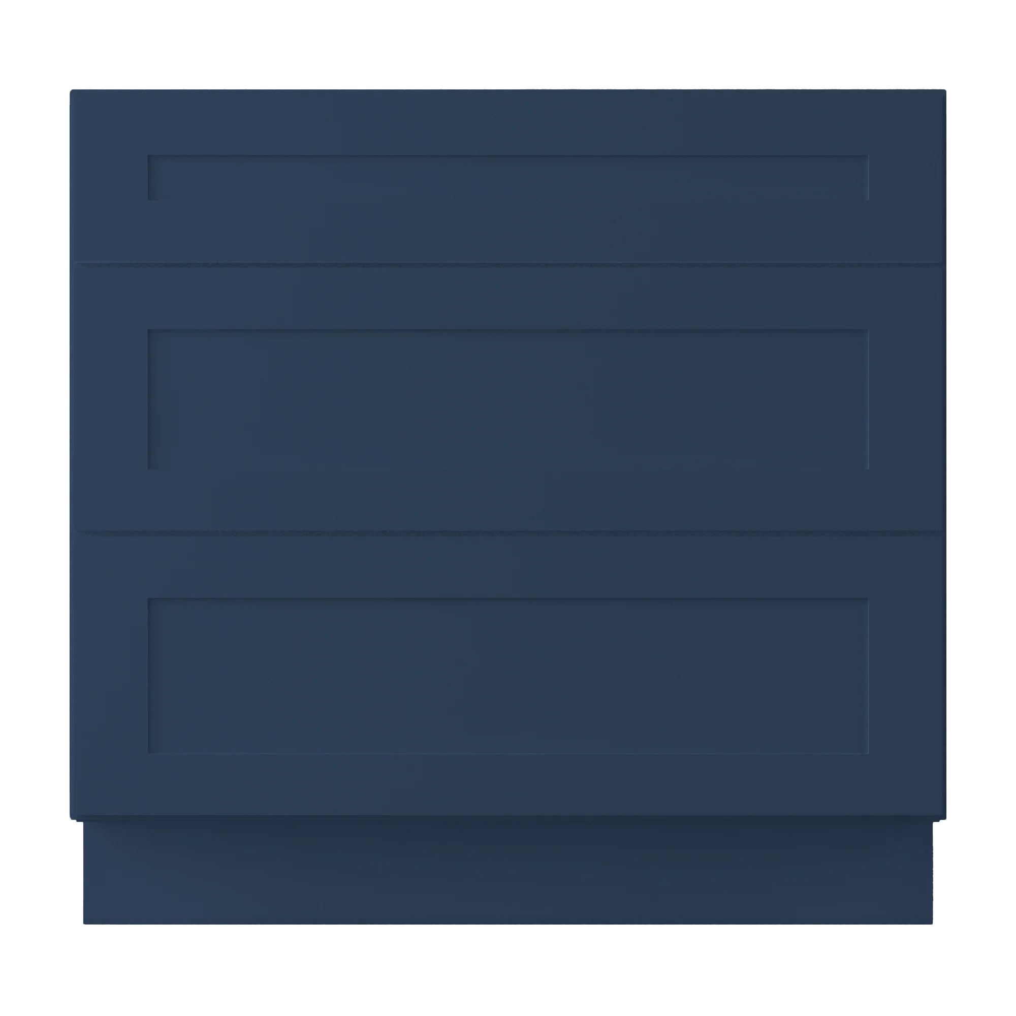 Linen Range Base Kitchen Cabinet LRB36 Danbury Blue LessCare 36 in. width 34.5 in. height 24 in. depth - Image 3