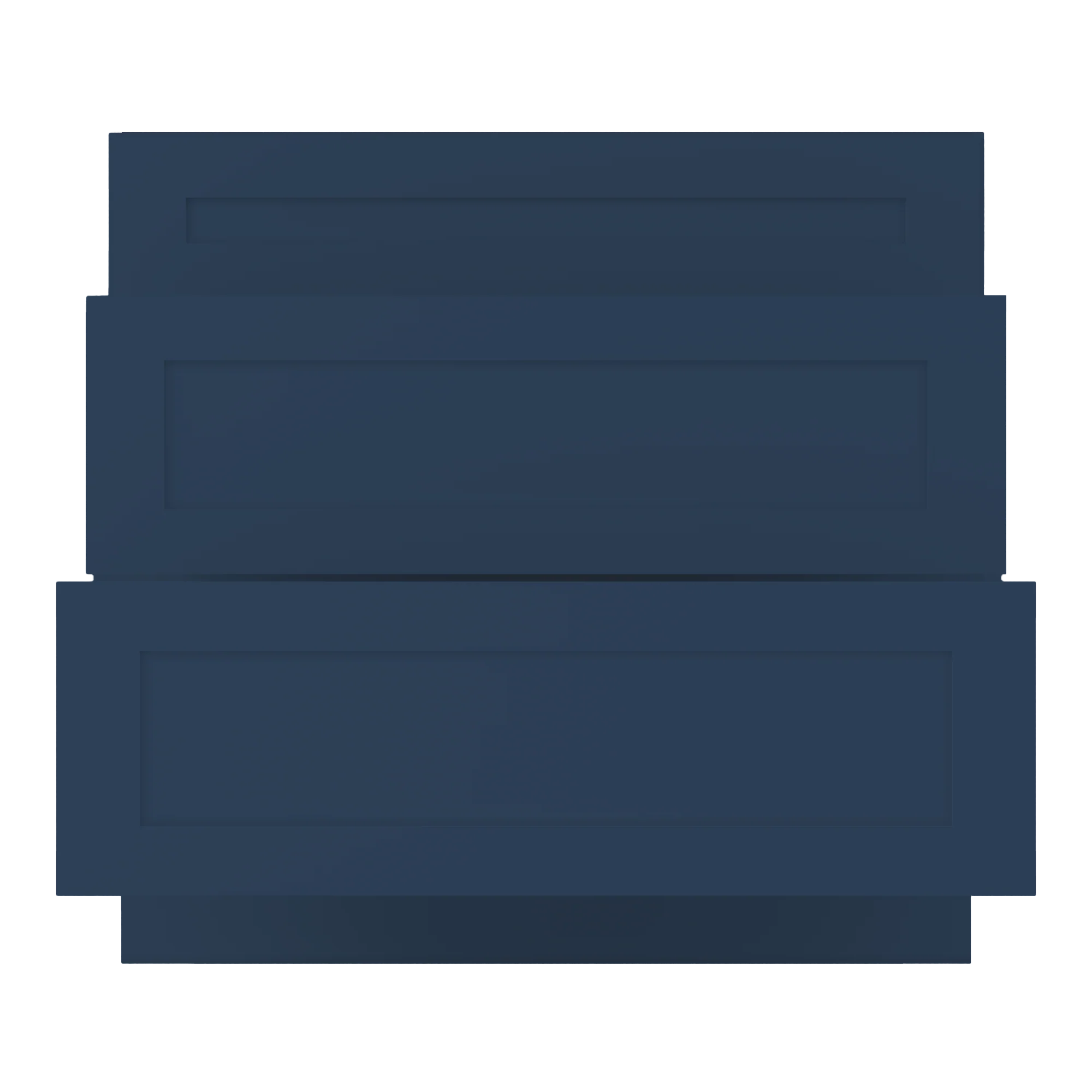 Linen Range Base Kitchen Cabinet LRB36 Danbury Blue LessCare 36 in. width 34.5 in. height 24 in. depth - Image 5