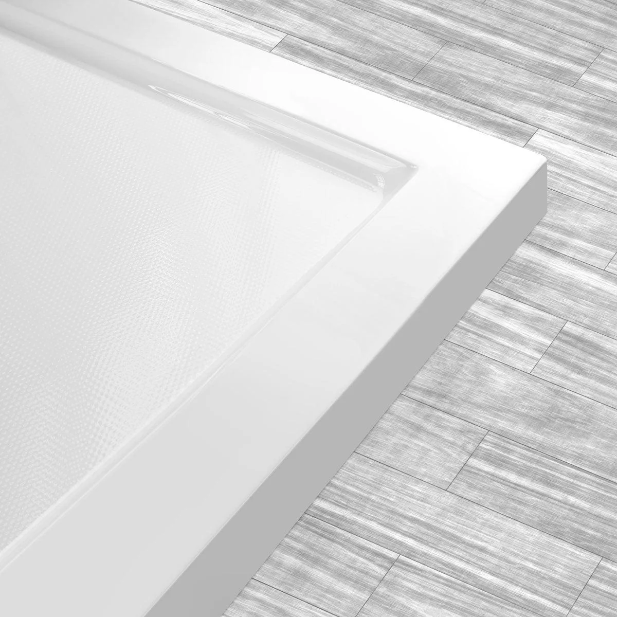 48 in x 36 in Single/Double Threshold Shower Base Pan with Center Drain - Image 2