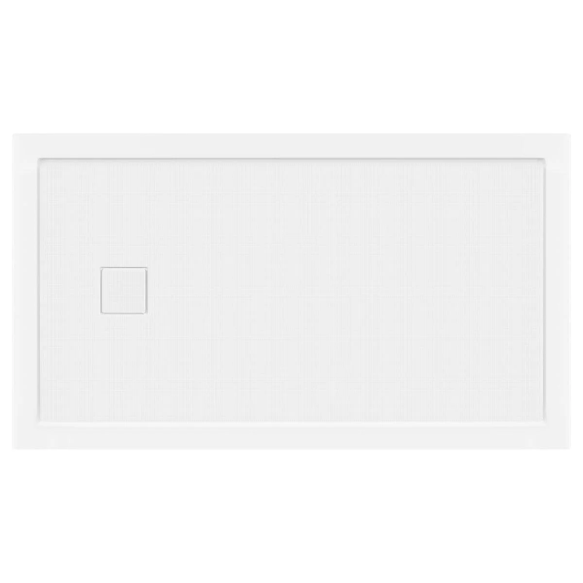 60 in x 34 in Single/Double Threshold Shower Base Pan with Right/Left Drain