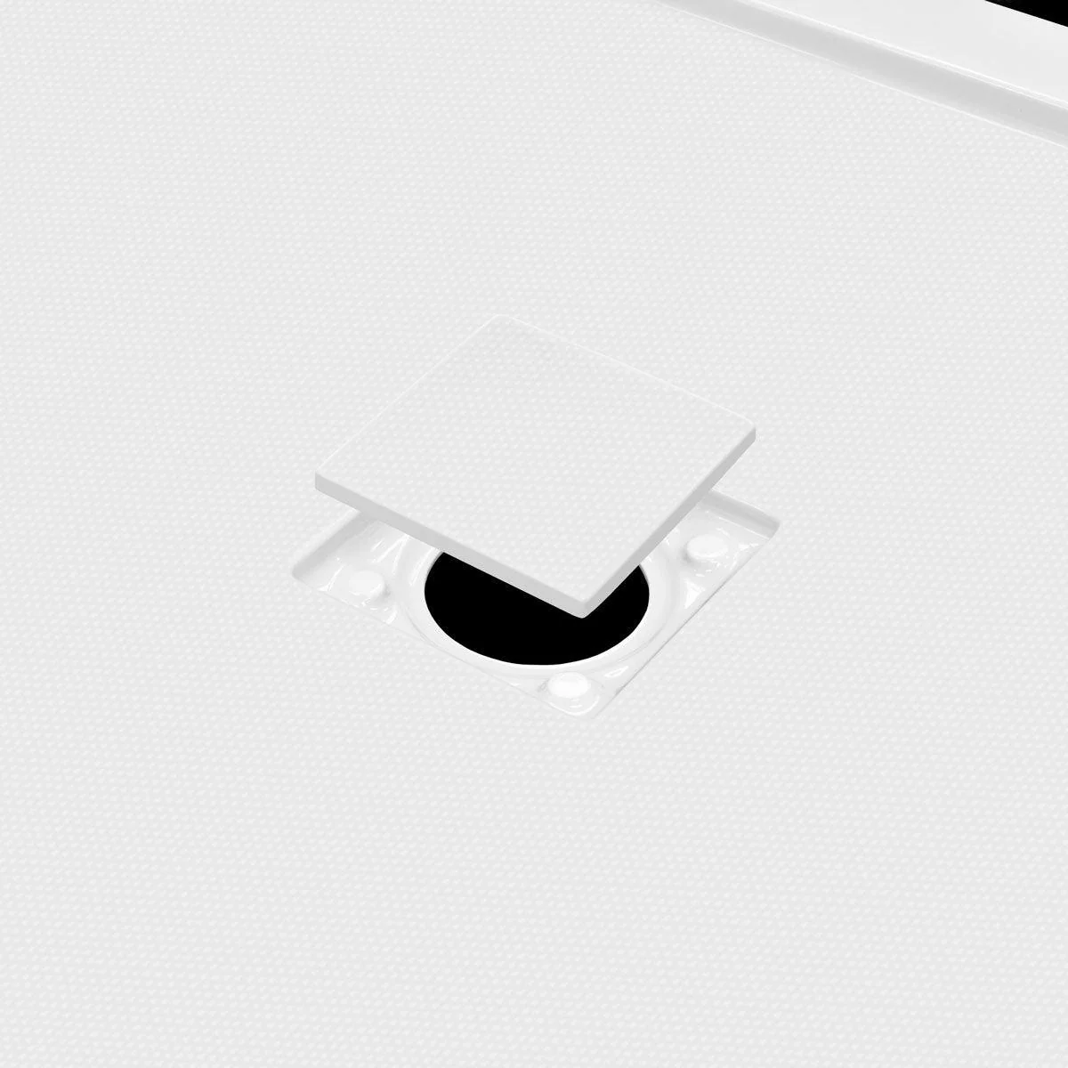 60 in x 36 in Single/Double Threshold Shower Base Pan with Center Drain - Image 4