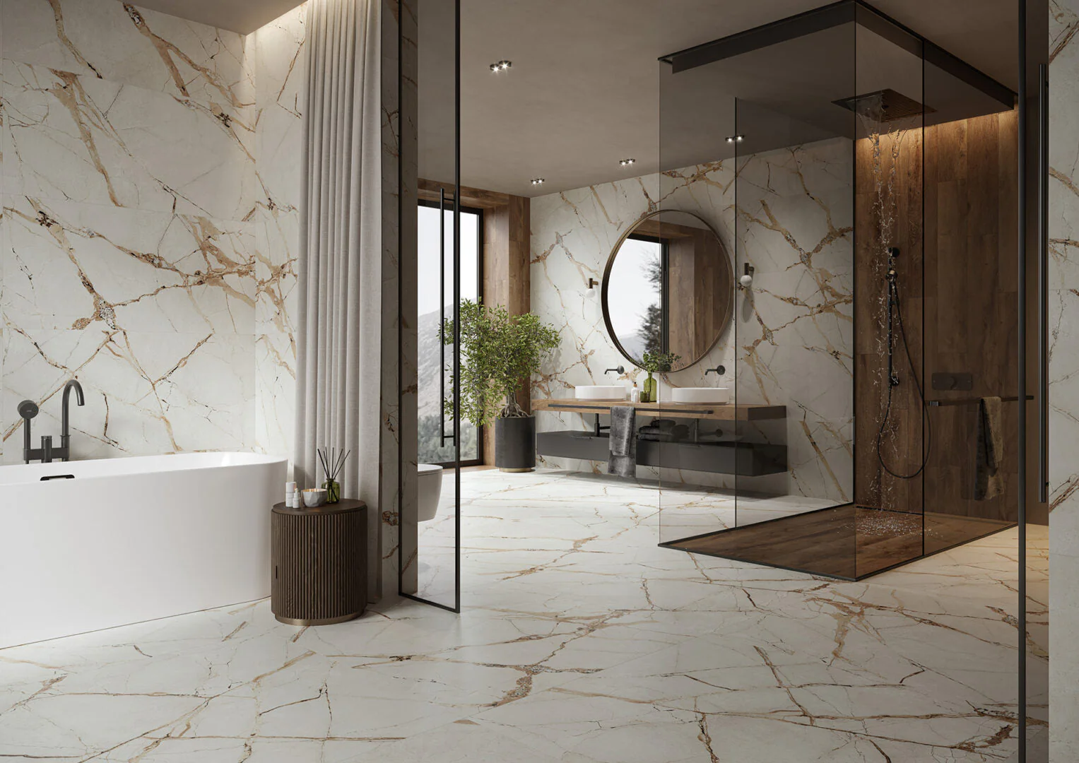 Milan Beige Tile 24x48 Matte Rectified Porcelain Floor and Wall for Interior or Exterior - Image 3