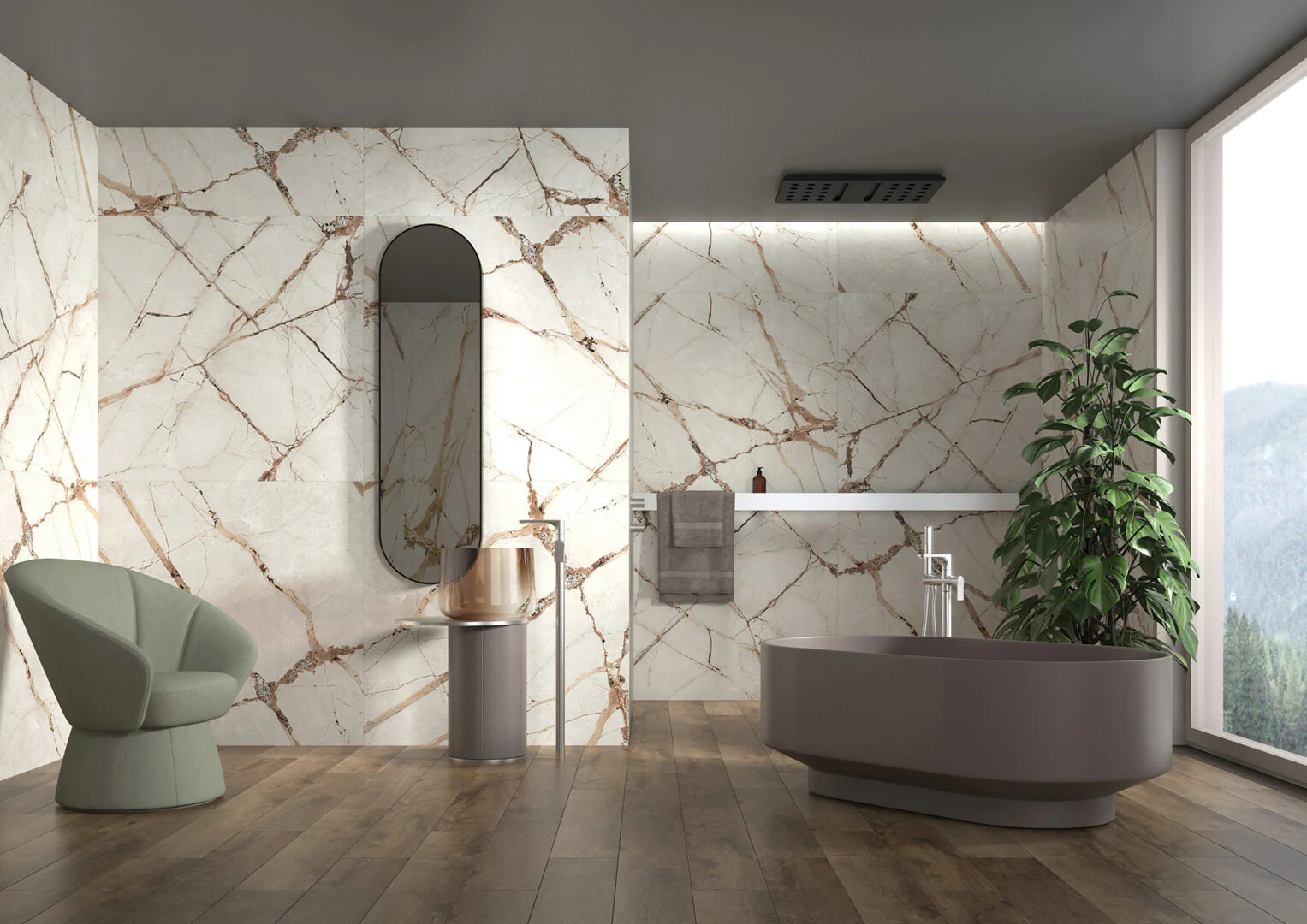 Milan Beige Tile 24x48 Matte Rectified Porcelain Floor and Wall for Interior or Exterior - Image 4