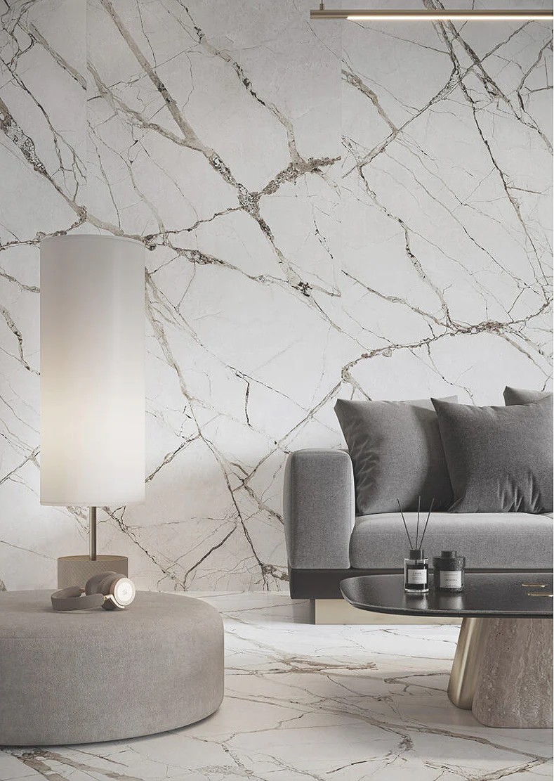 Milan Light Grey Tile 24x48 Matte Rectified Porcelain Floor and Wall for Interior or Exterior - Image 2