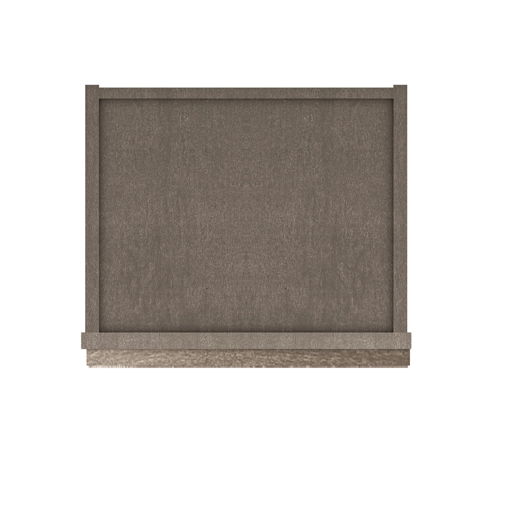 Frosted Glass Door Wall Kitchen Cabinet WMD1530 15 in. width 30 in. height 12 in. depth - Milan Slate - Image 6