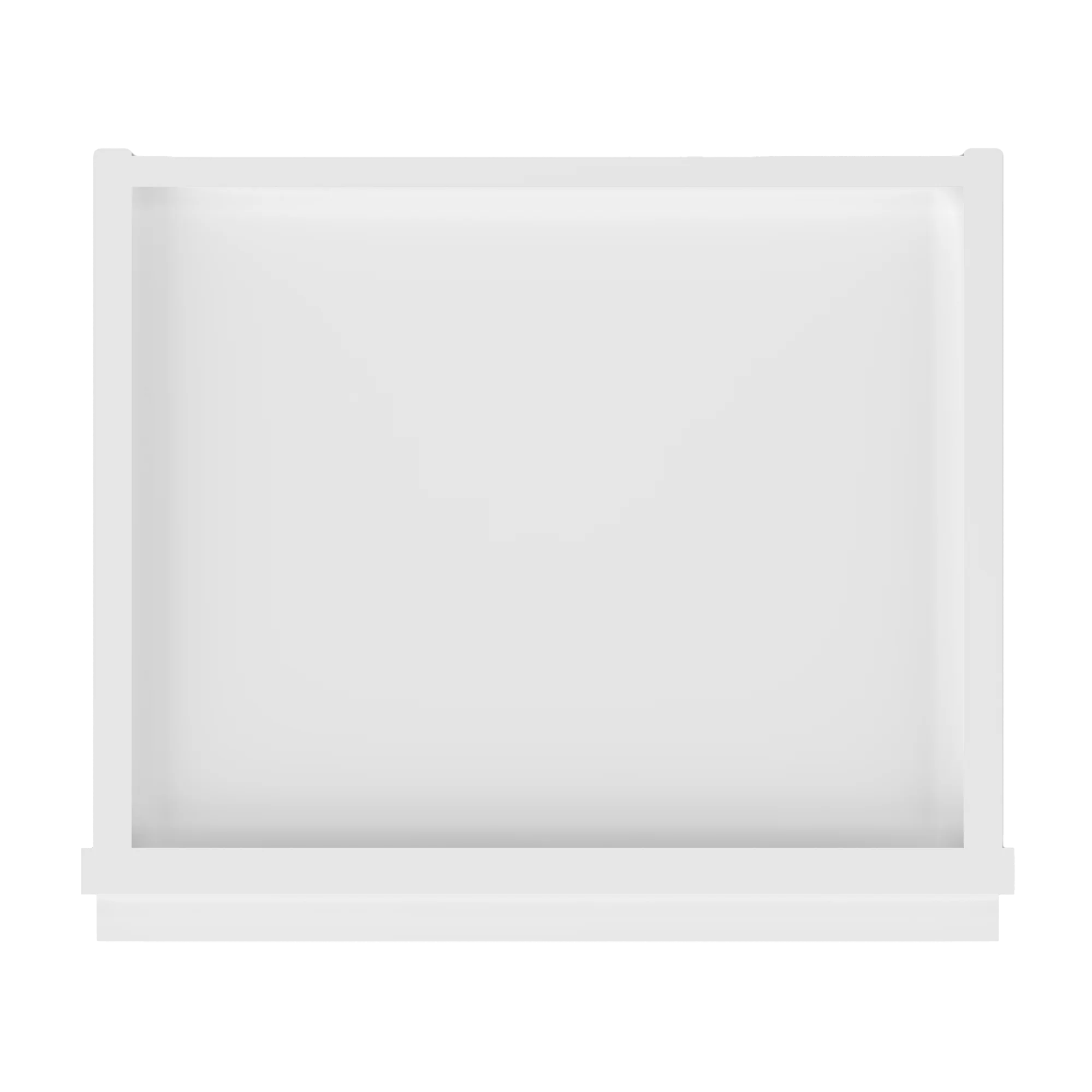 Frosted Glass Door Wall Kitchen Cabinet WMD1536 Alpina White LessCare 15 in. width 36 in. height 12 in. depth - Image 6