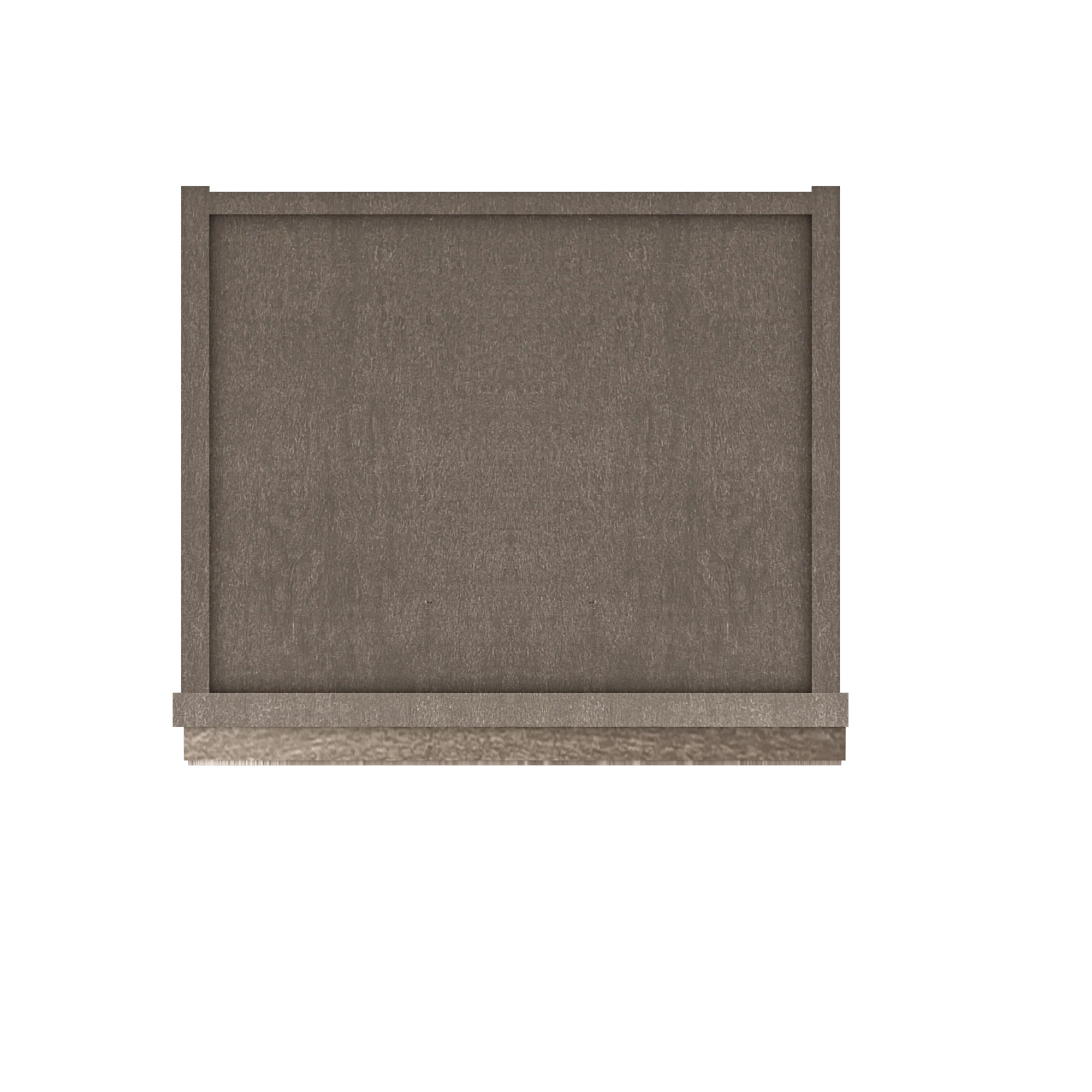 Frosted Glass Door Wall Kitchen Cabinet WMD1536 Milan Slate 15 in. width 36 in. height 12 in. depth - Image 6