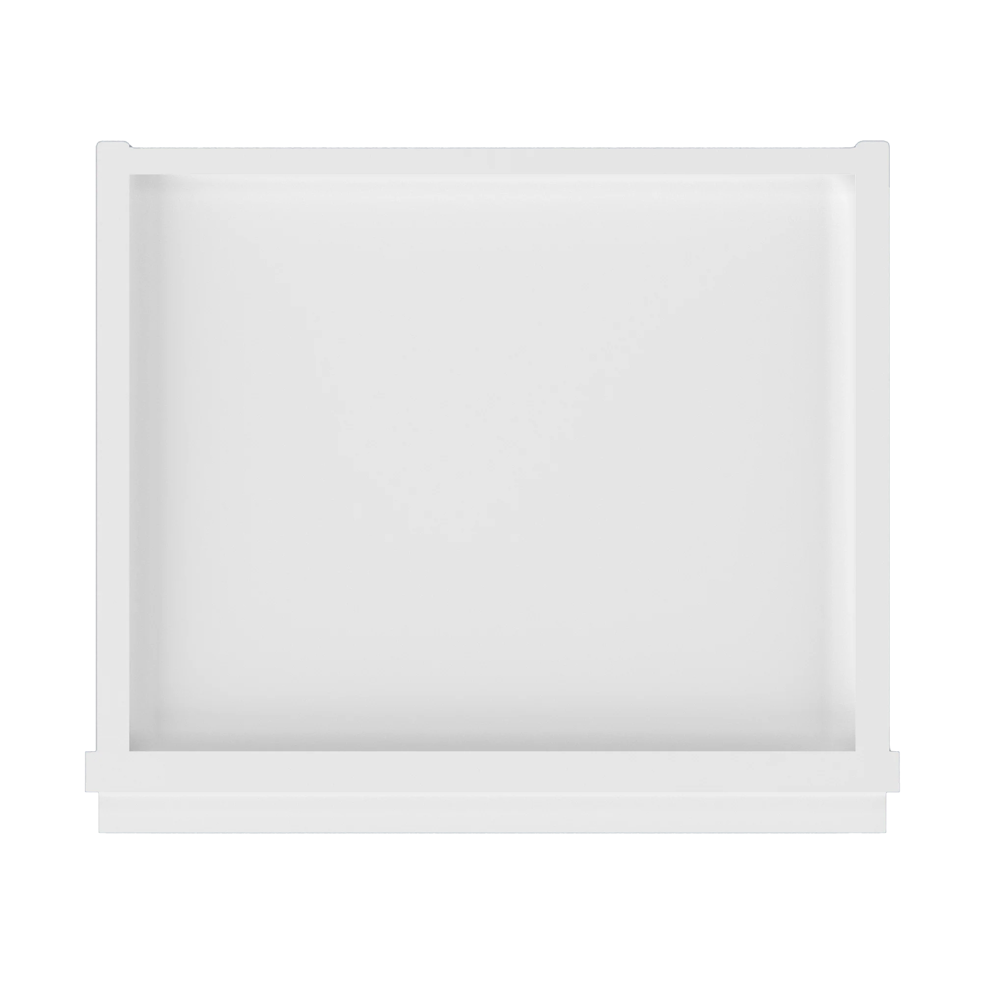 Frosted Glass Door Wall Kitchen Cabinet WMD1542 Alpina White LessCare 15 in. width 42 in. height 12 in. depth - Image 6