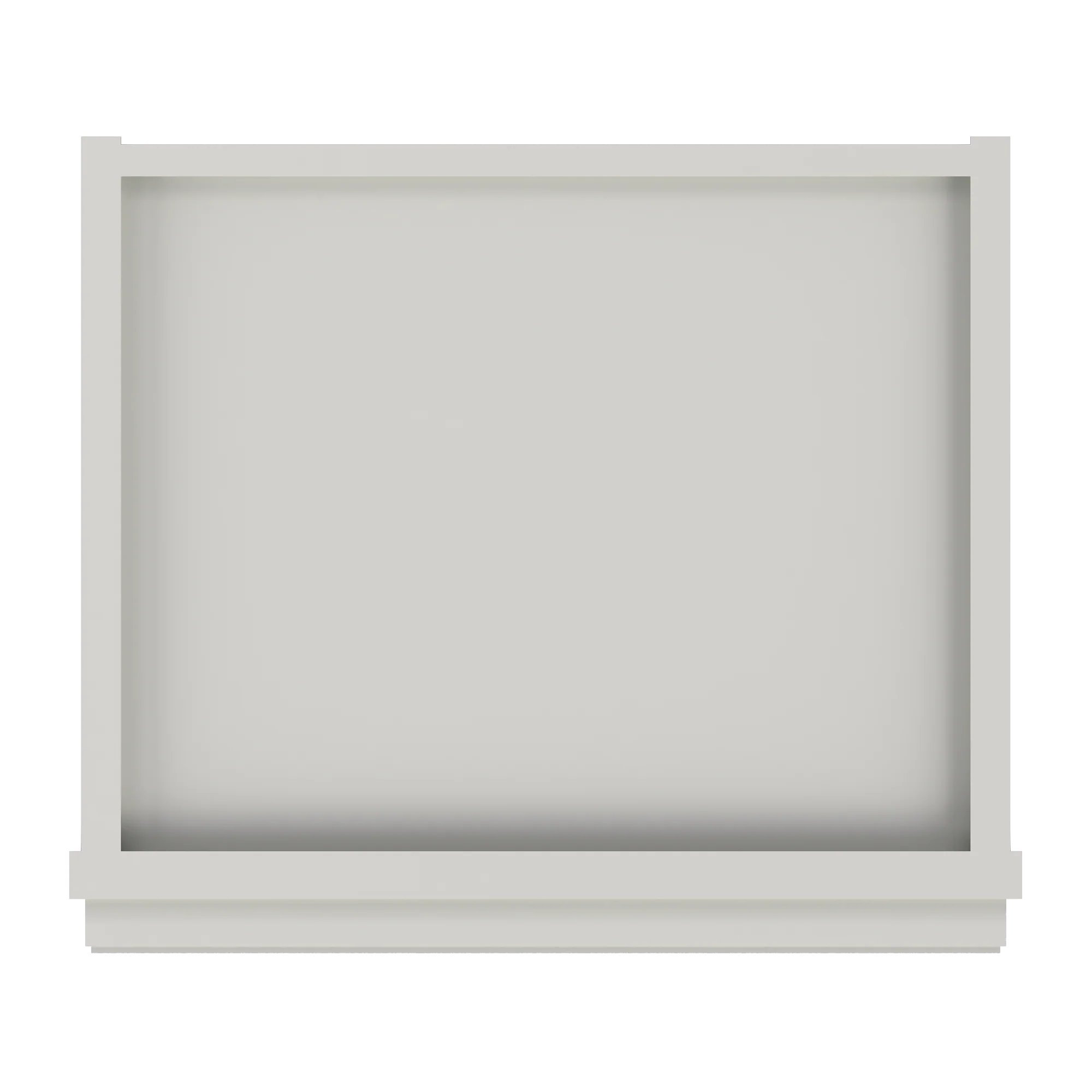Frosted Glass Door Wall Kitchen Cabinet WMD1542 Milan Pearl 15 in. width 42 in. height 12 in. depth - Image 6