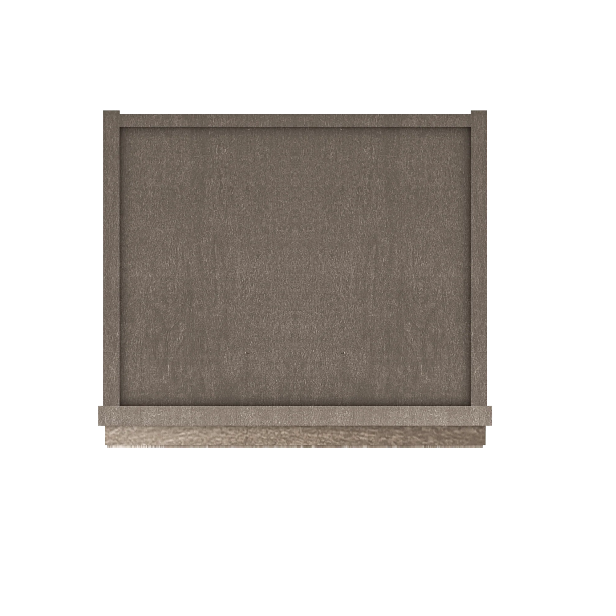 Frosted Glass Door Wall Kitchen Cabinet WMD1542 Milan Slate 15 in. width 42 in. height 12 in. depth - Image 6