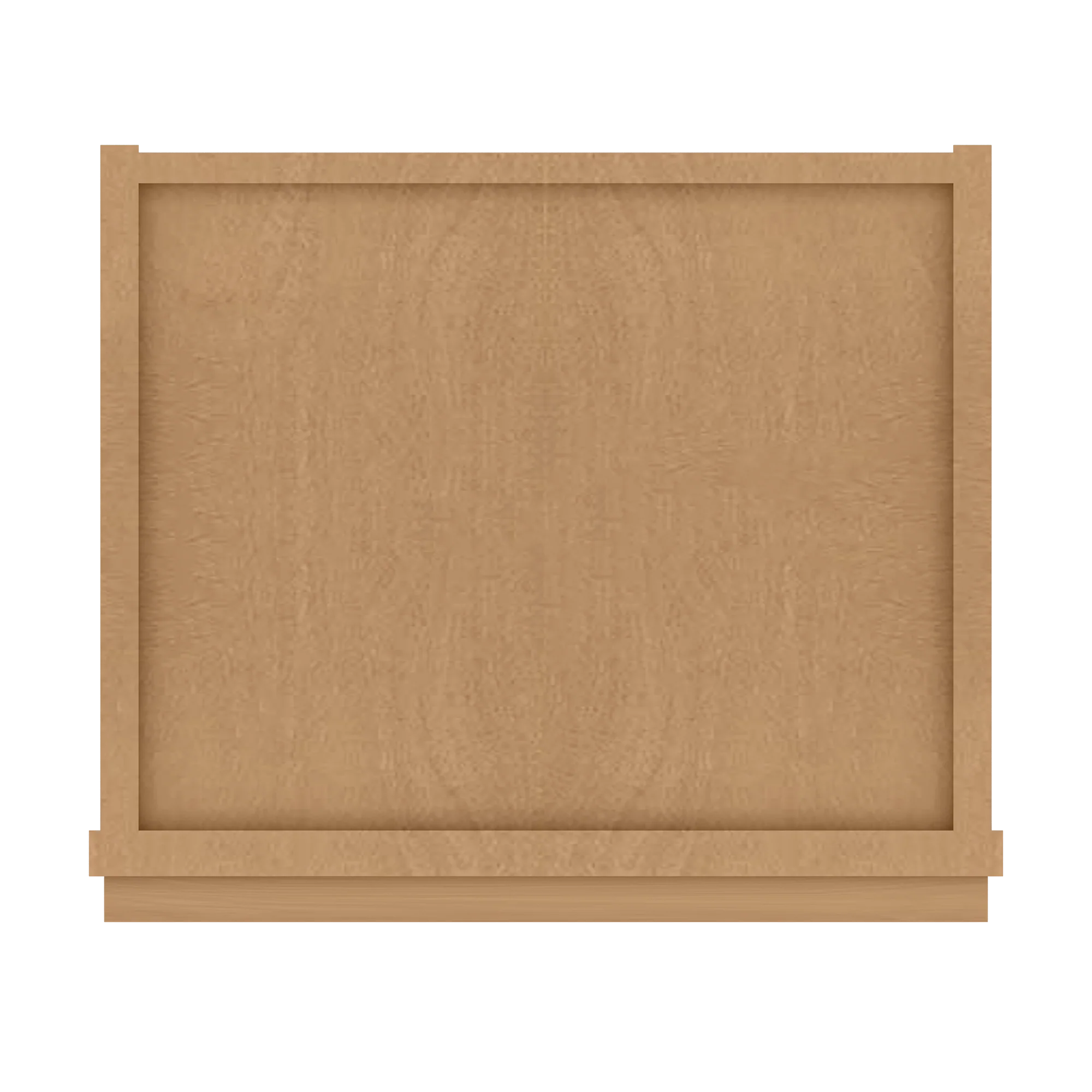 Frosted Glass Door Wall Kitchen Cabinet WMD1542 Shaker Toffee 15 in. width 42 in. height 12 in. depth - Image 6