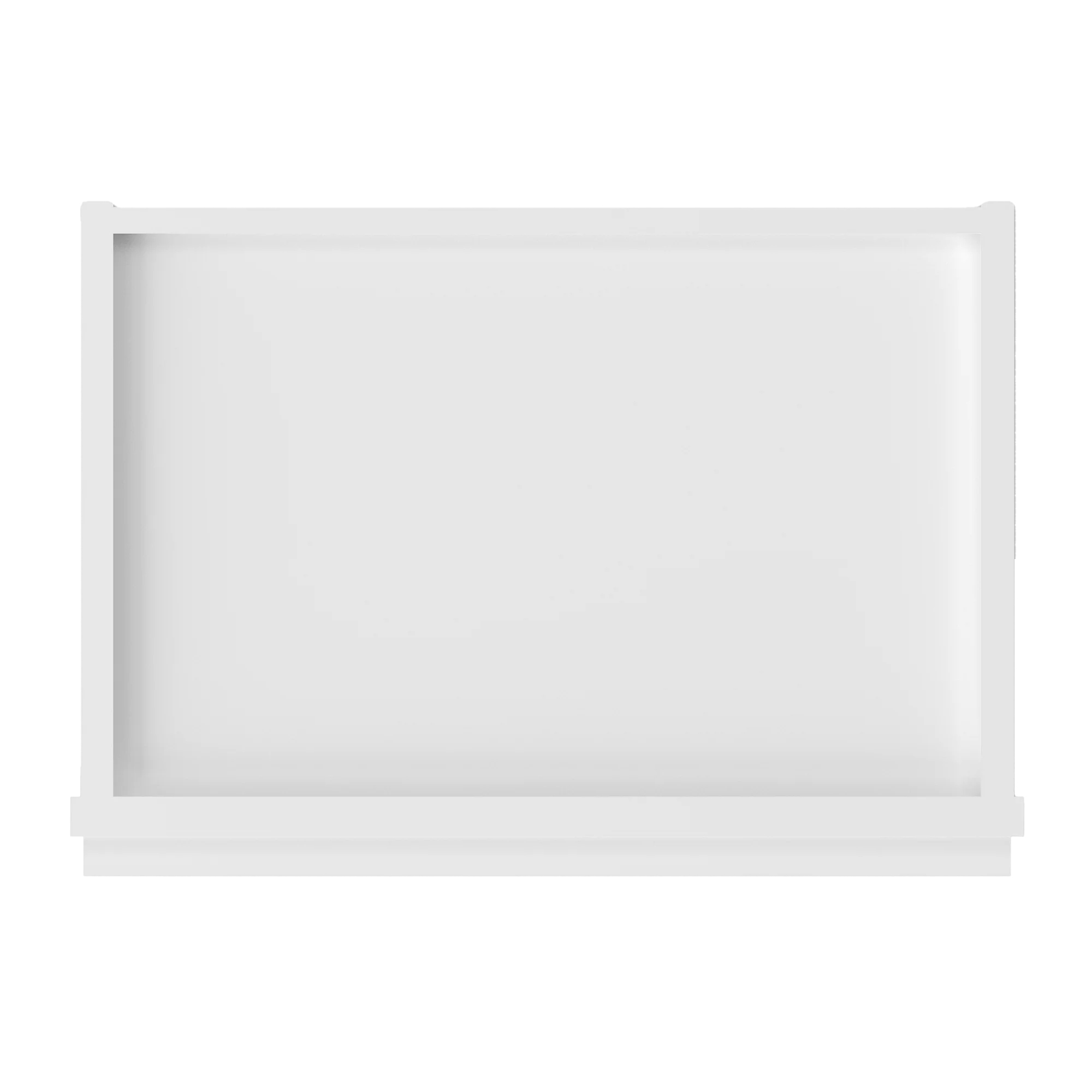 Frosted Glass Door Wall Kitchen Cabinet WMD1830 Alpina White LessCare 18 in. width 30 in. height 12 in. depth - Image 6