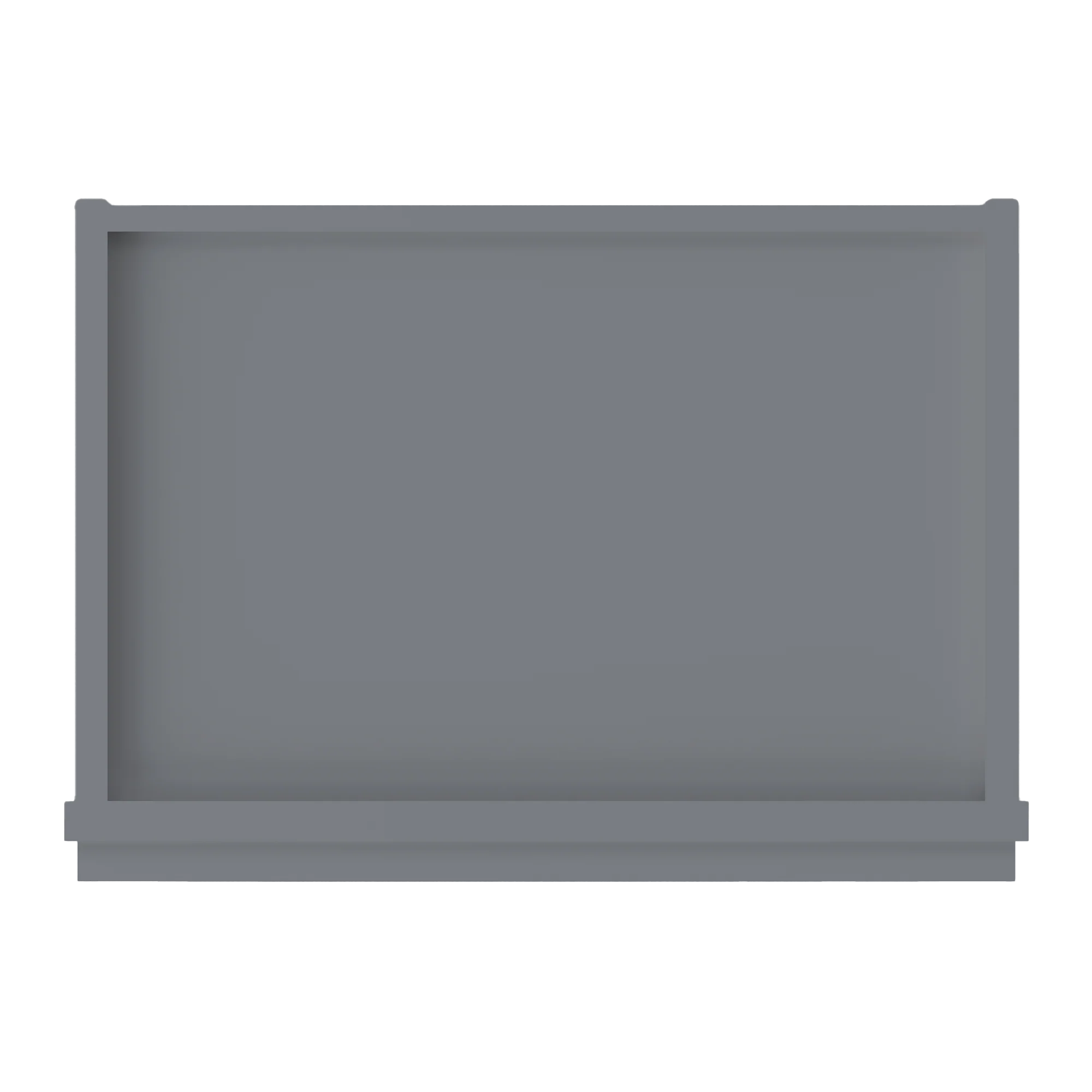 Frosted Glass Door Wall Kitchen Cabinet WMD1830 Colonial Gray LessCare 18 in. width 30 in. height 12 in. depth - Image 6