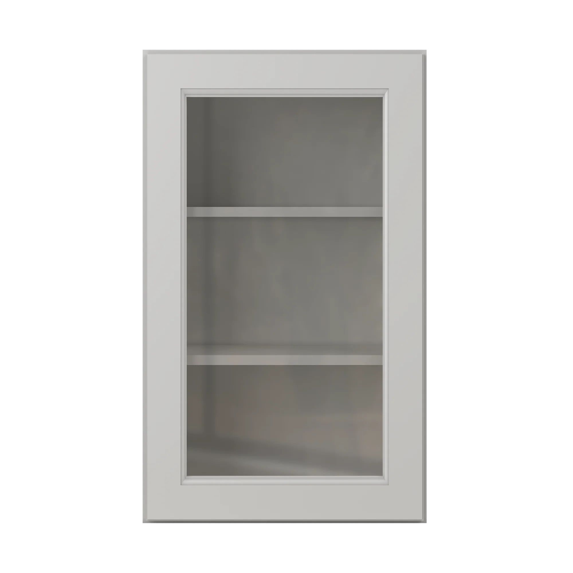Frosted Glass Door Wall Kitchen Cabinet WMD1830 Milan Pearl 18 in. width 30 in. height 12 in. depth - Image 3