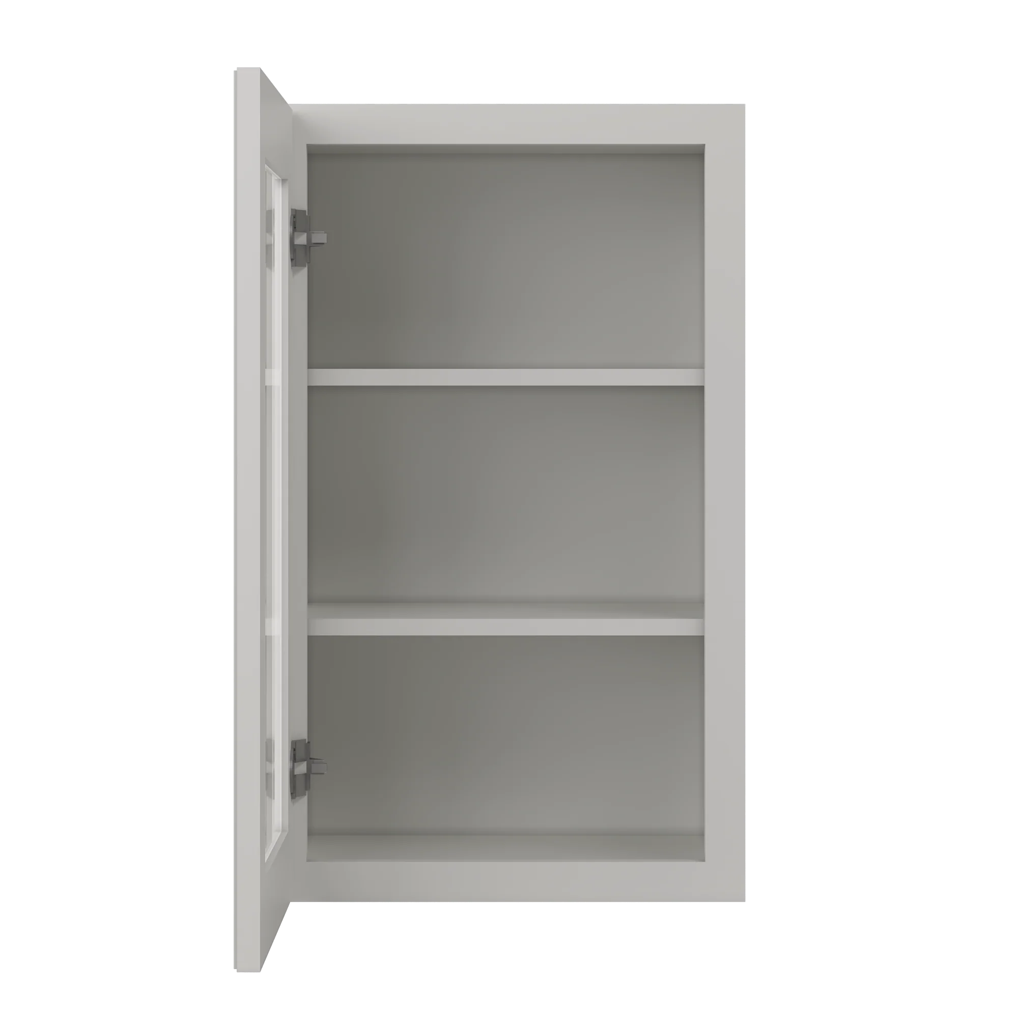 Frosted Glass Door Wall Kitchen Cabinet WMD1830 Milan Pearl 18 in. width 30 in. height 12 in. depth - Image 5