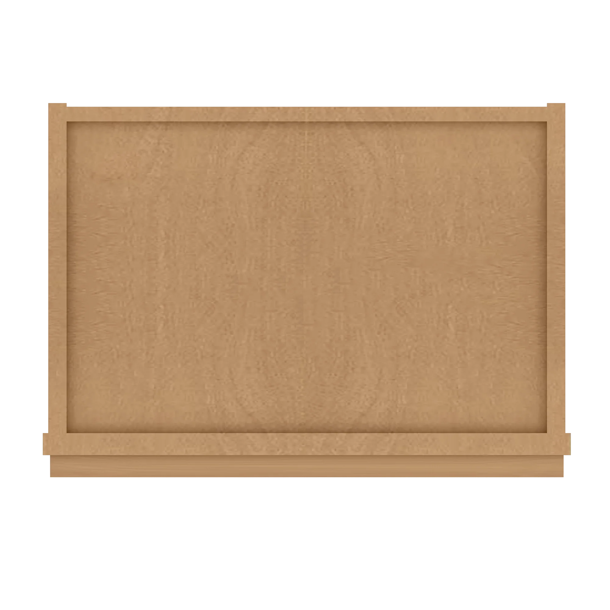 Frosted Glass Door Wall Kitchen Cabinet WMD1830 Shaker Toffee 18 in. width 30 in. height 12 in. depth - Image 6