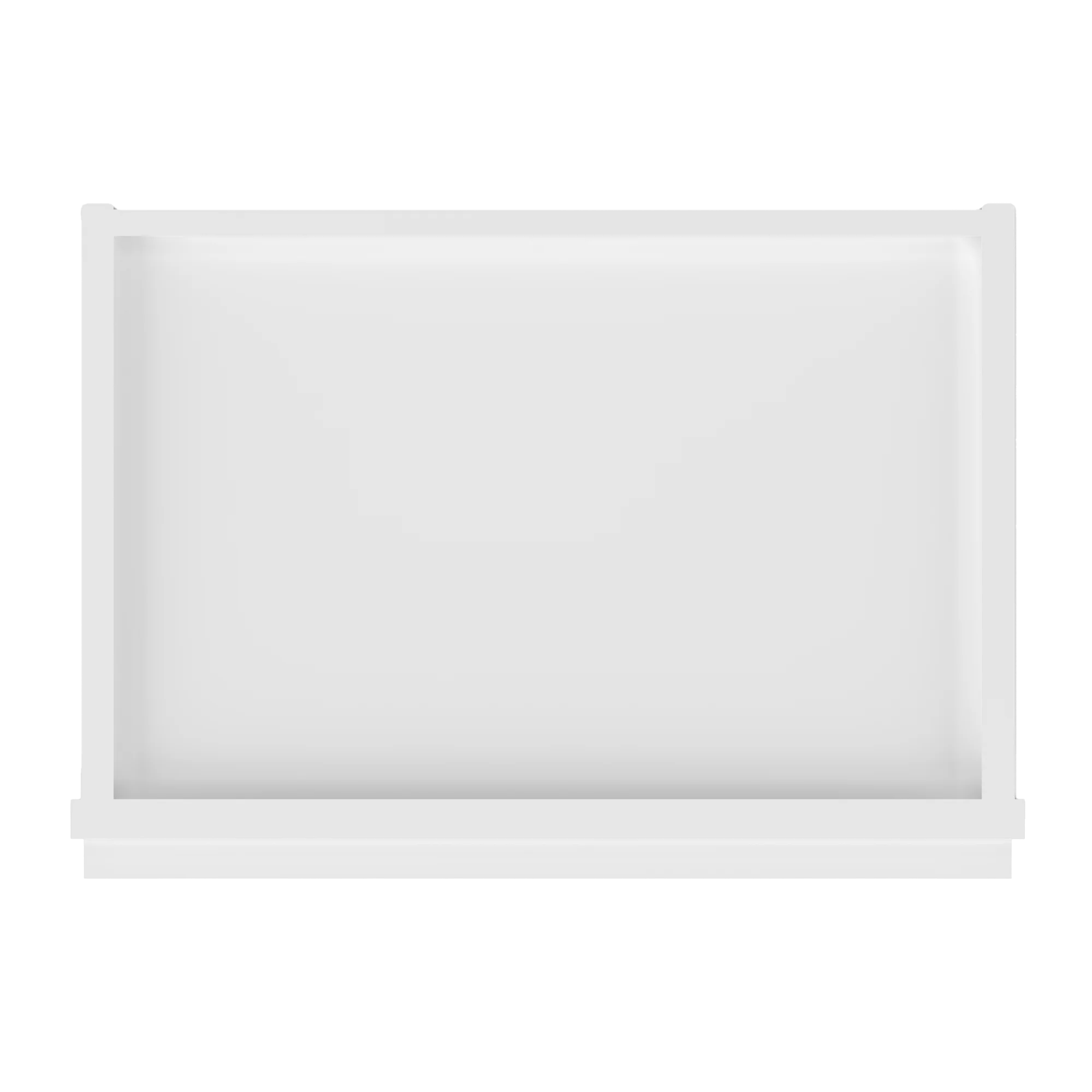 Frosted Glass Door Wall Kitchen Cabinet WMD1836 Alpina White LessCare 18 in. width 36 in. height 12 in. depth - Image 6
