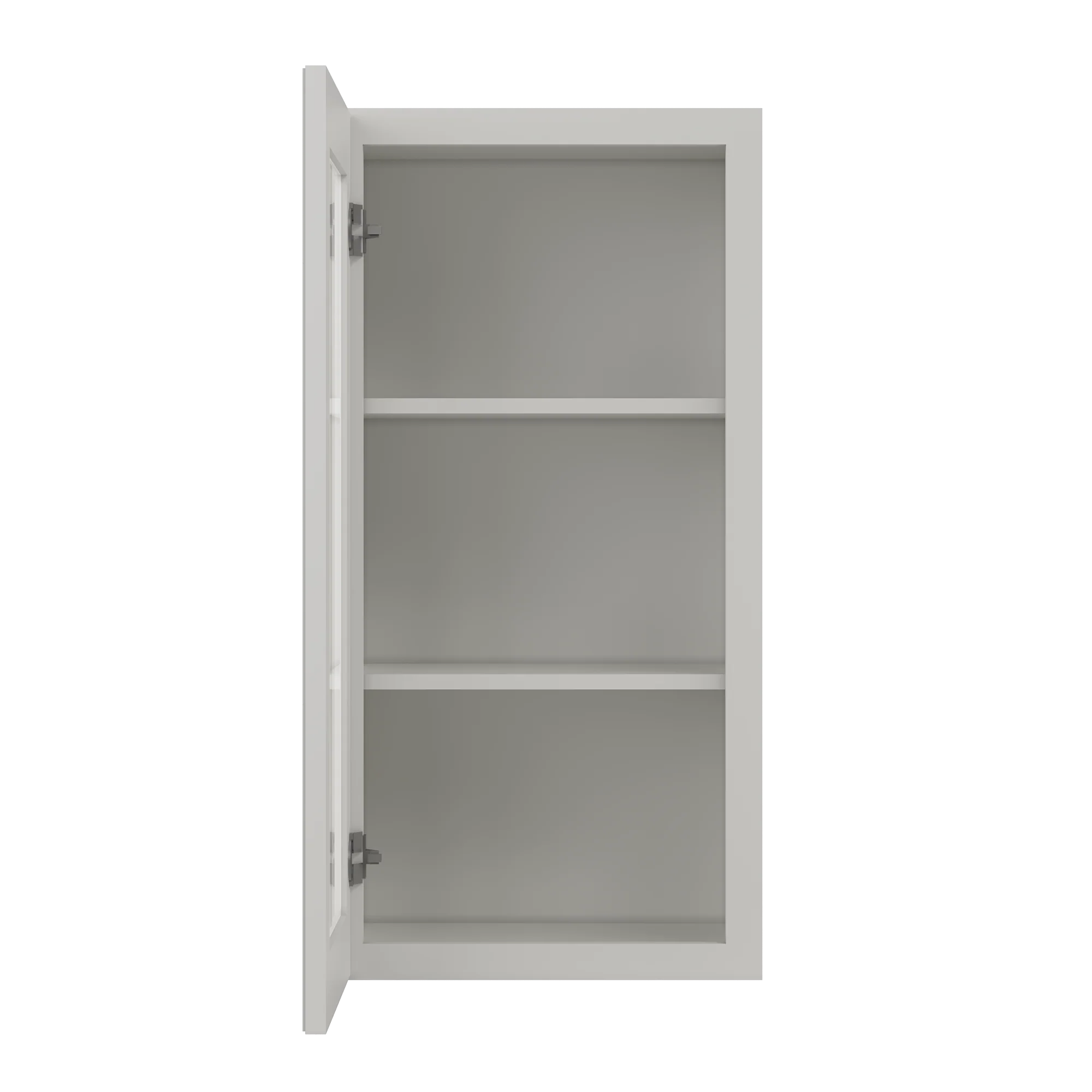 Frosted Glass Door Wall Kitchen Cabinet WMD1836 Milan Pearl 18 in. width 36 in. height 12 in. depth - Image 5
