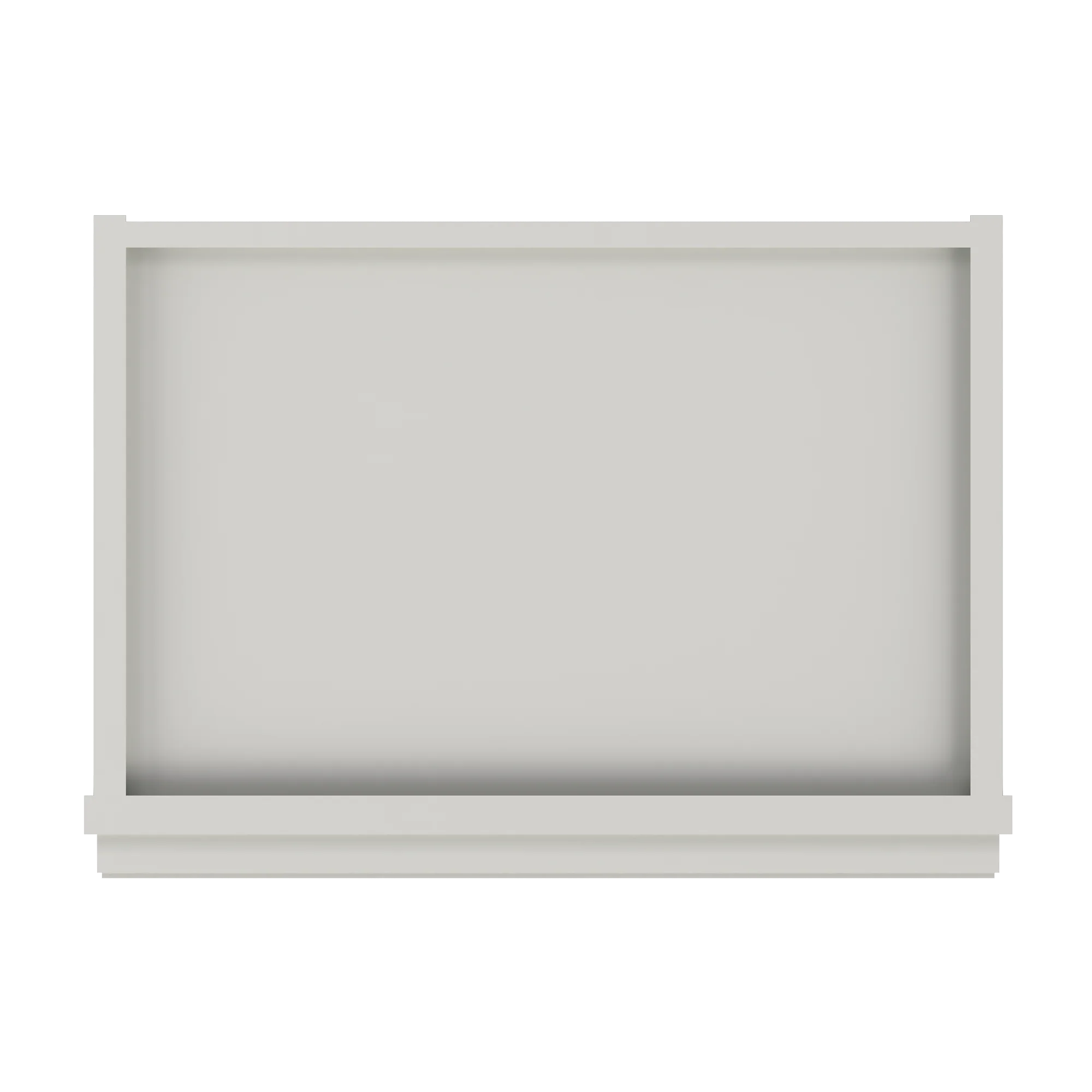 Frosted Glass Door Wall Kitchen Cabinet WMD1836 Milan Pearl 18 in. width 36 in. height 12 in. depth - Image 6