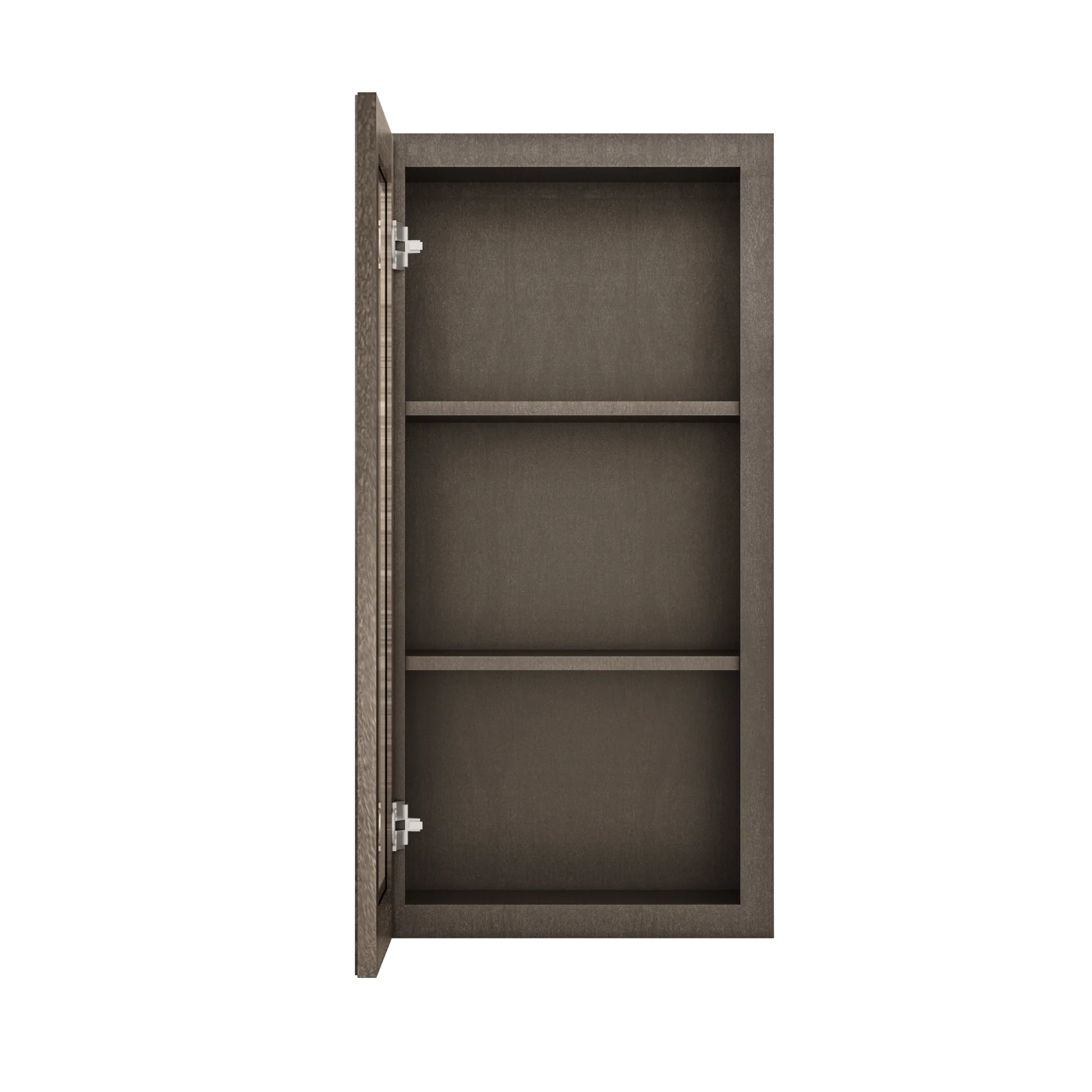 Frosted Glass Door Wall Kitchen Cabinet WMD1836 Milan Slate 18 in. width 36 in. height 12 in. depth - Image 5