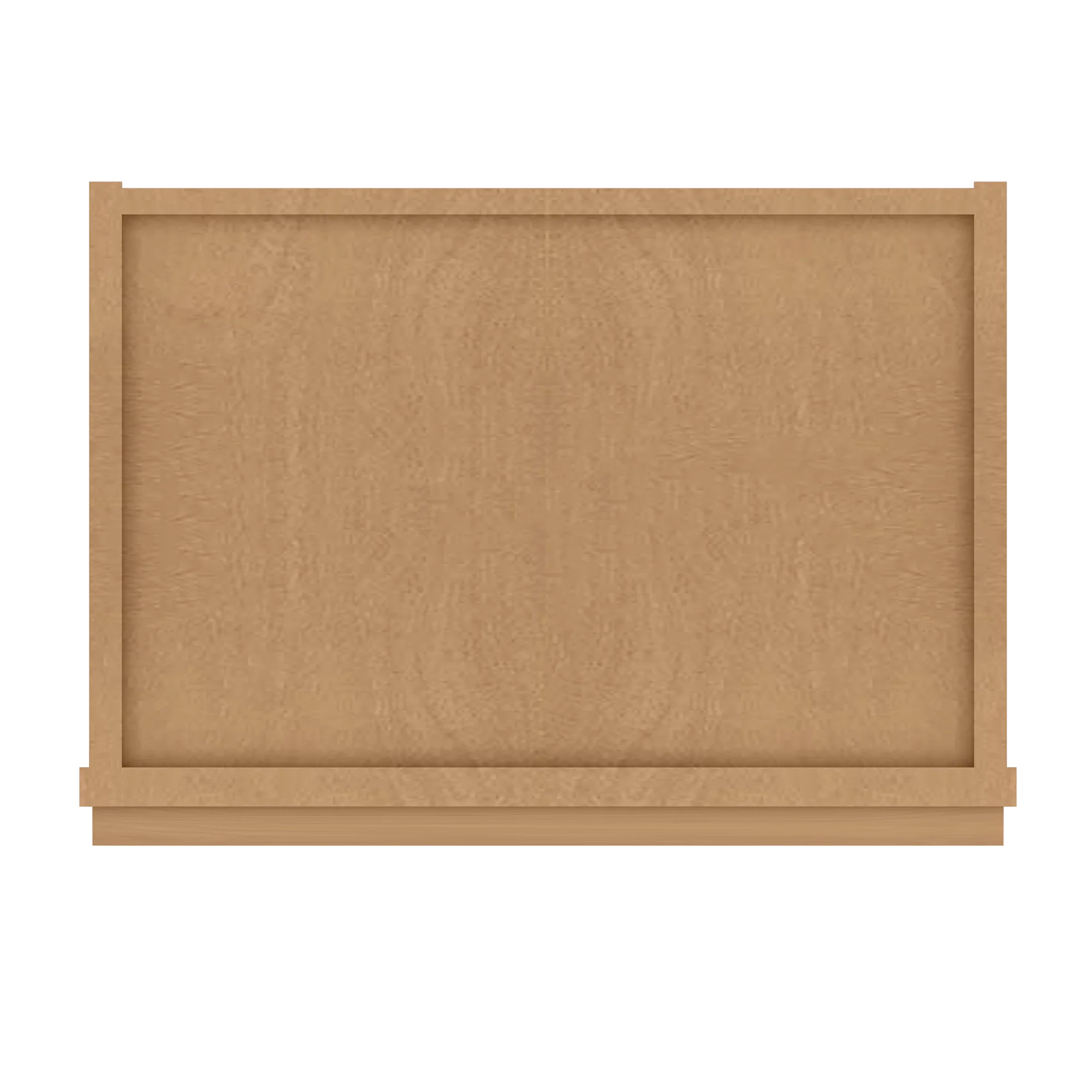 Frosted Glass Door Wall Kitchen Cabinet WMD1836 Shaker Toffee 18 in. width 36 in. height 12 in. depth - Image 6