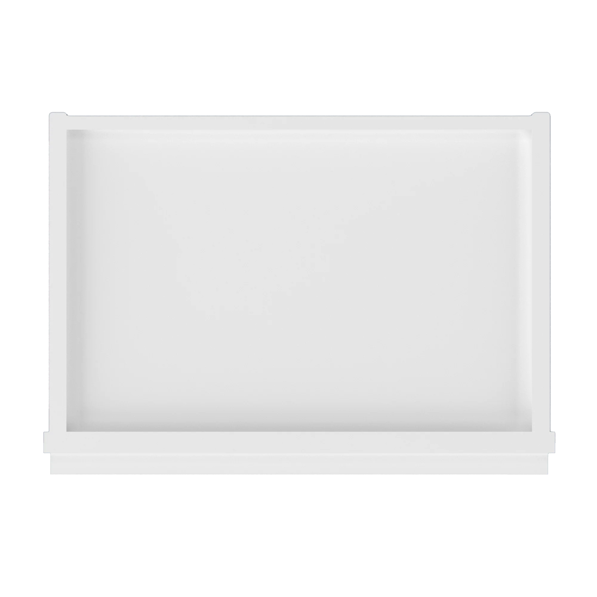 Frosted Glass Door Wall Kitchen Cabinet WMD1842 Alpina White LessCare 18 in. width 42 in. height 12 in. depth - Image 6