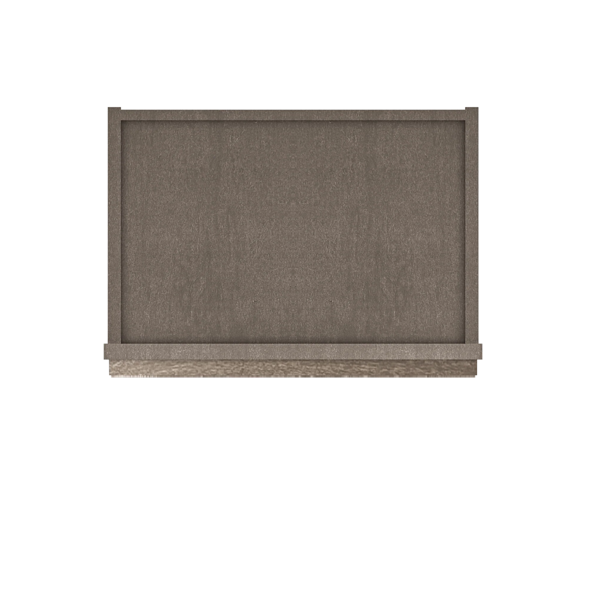 Frosted Glass Door Wall Kitchen Cabinet WMD1842 Milan Slate 18 in. width 42 in. height 12 in. depth - Image 6