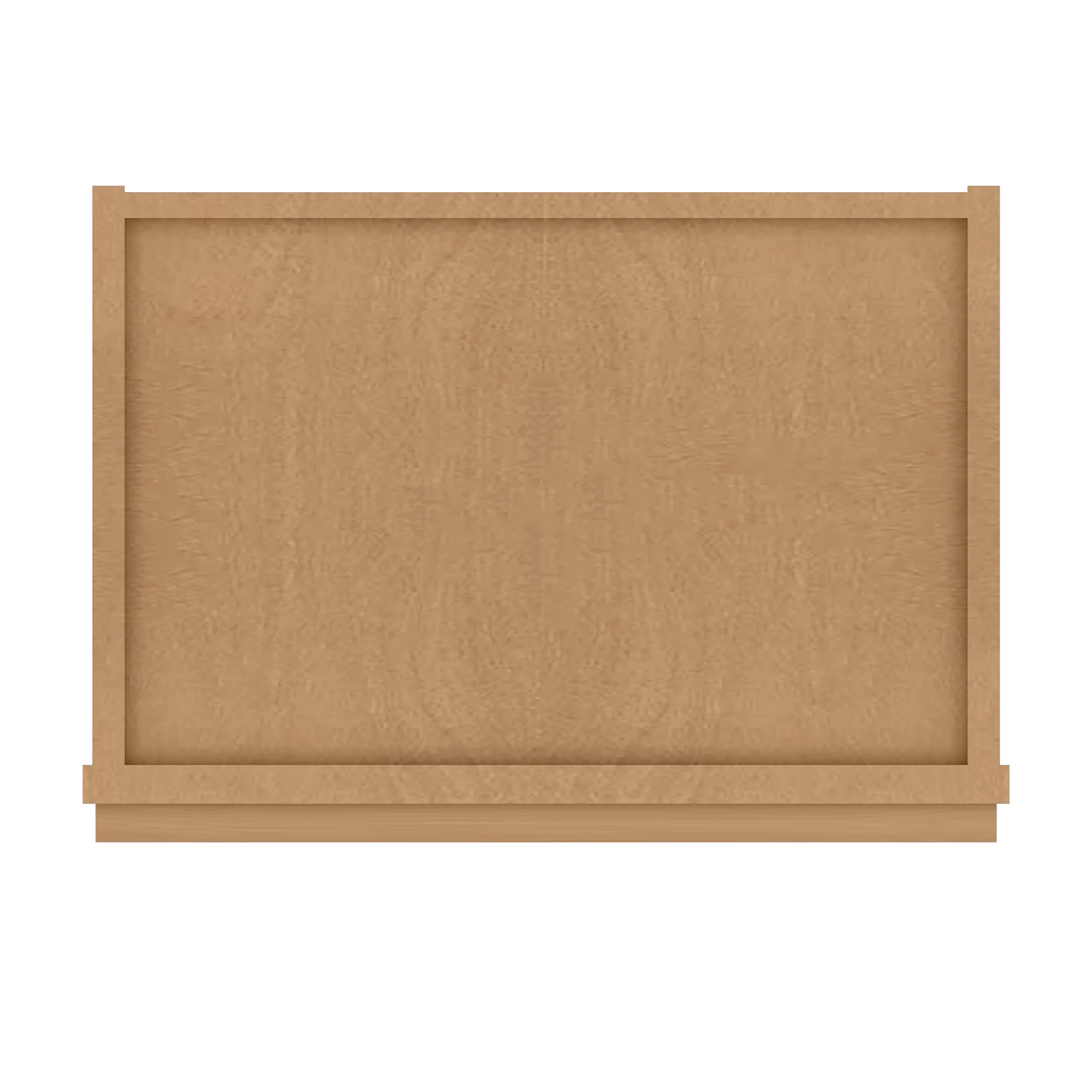 Frosted Glass Door Wall Kitchen Cabinet WMD1842 Shaker Toffee 18 in. width 42 in. height 12 in. depth - Image 6