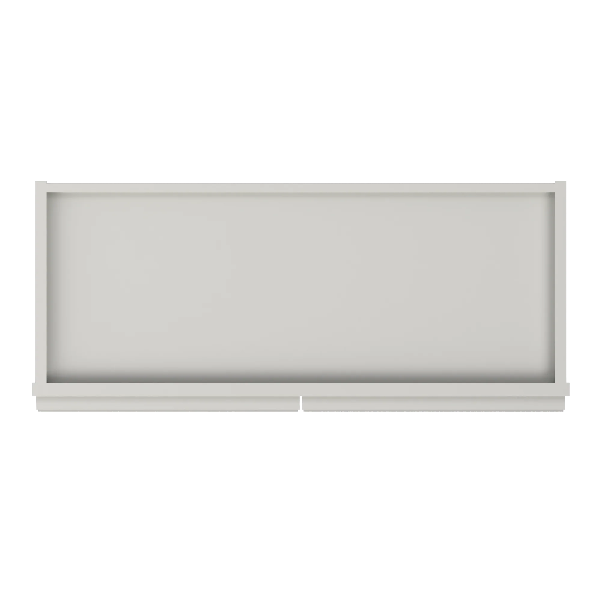 Frosted Glass Door Wall Kitchen Cabinet WMD3030 Milan Pearl 30 in. width 30 in. height 12 in. depth - Image 6