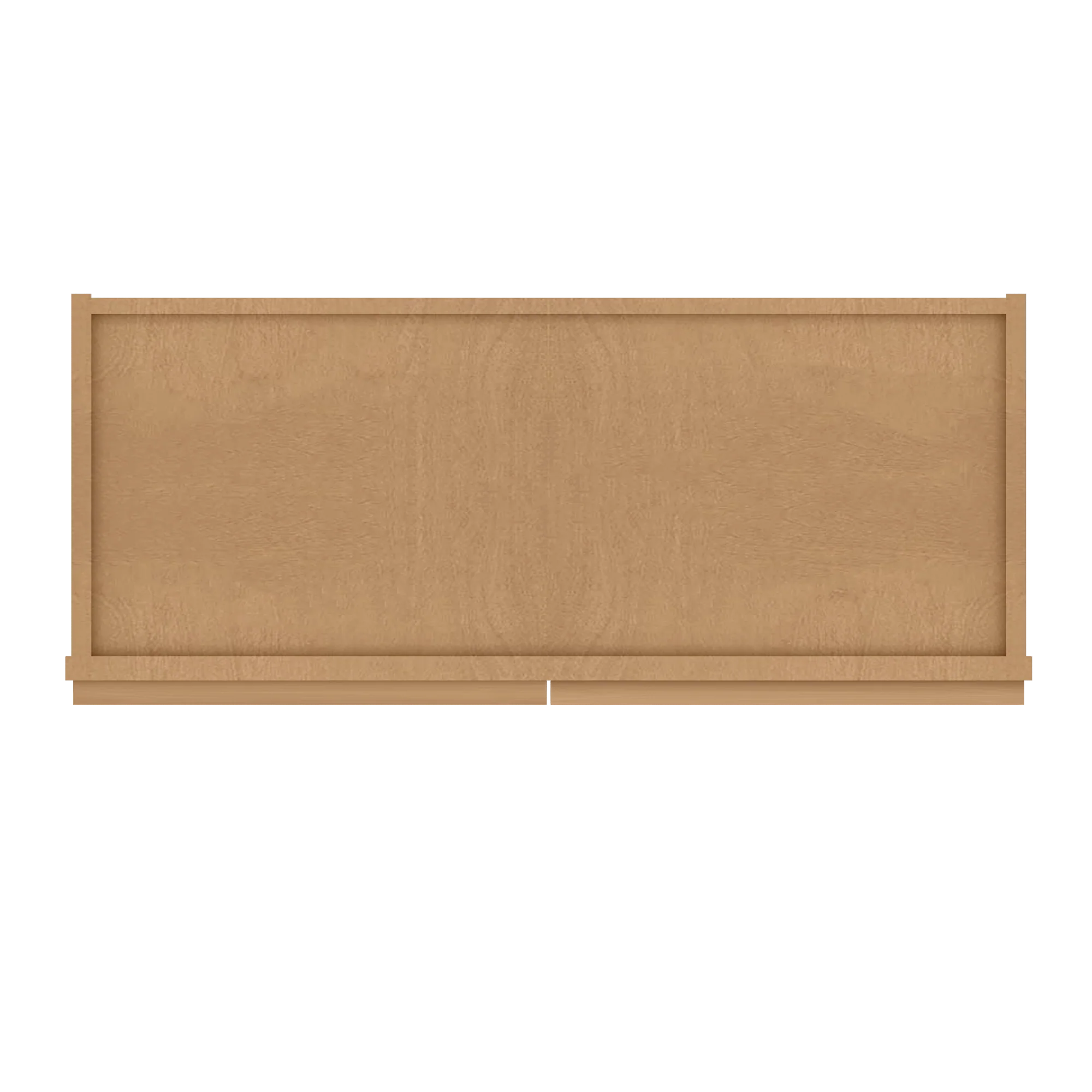 Frosted Glass Door Wall Kitchen Cabinet WMD3030 Shaker Toffee 30 in. width 30 in. height 12 in. depth - Image 6